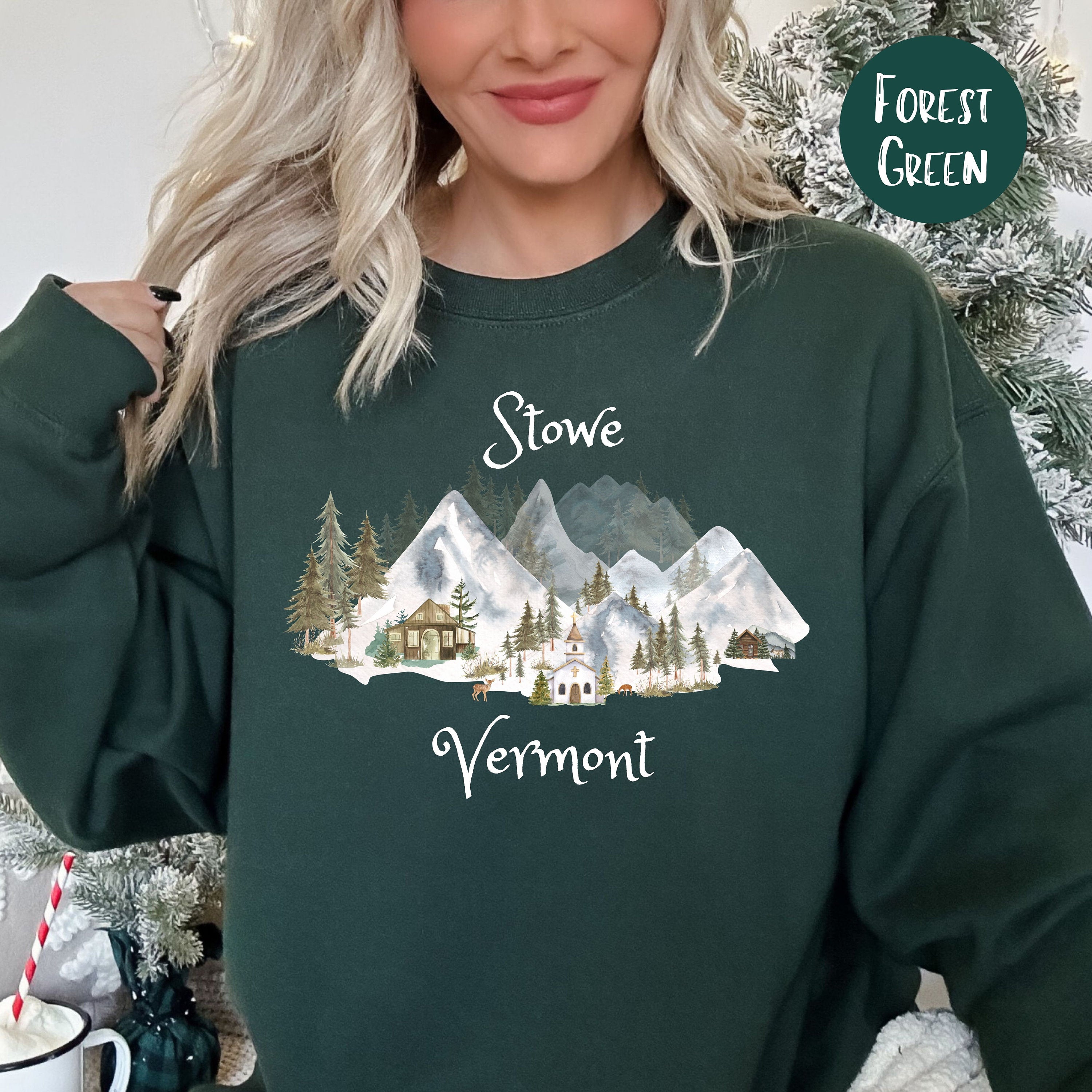 Stowe Vermont Gildan Sweatshirt