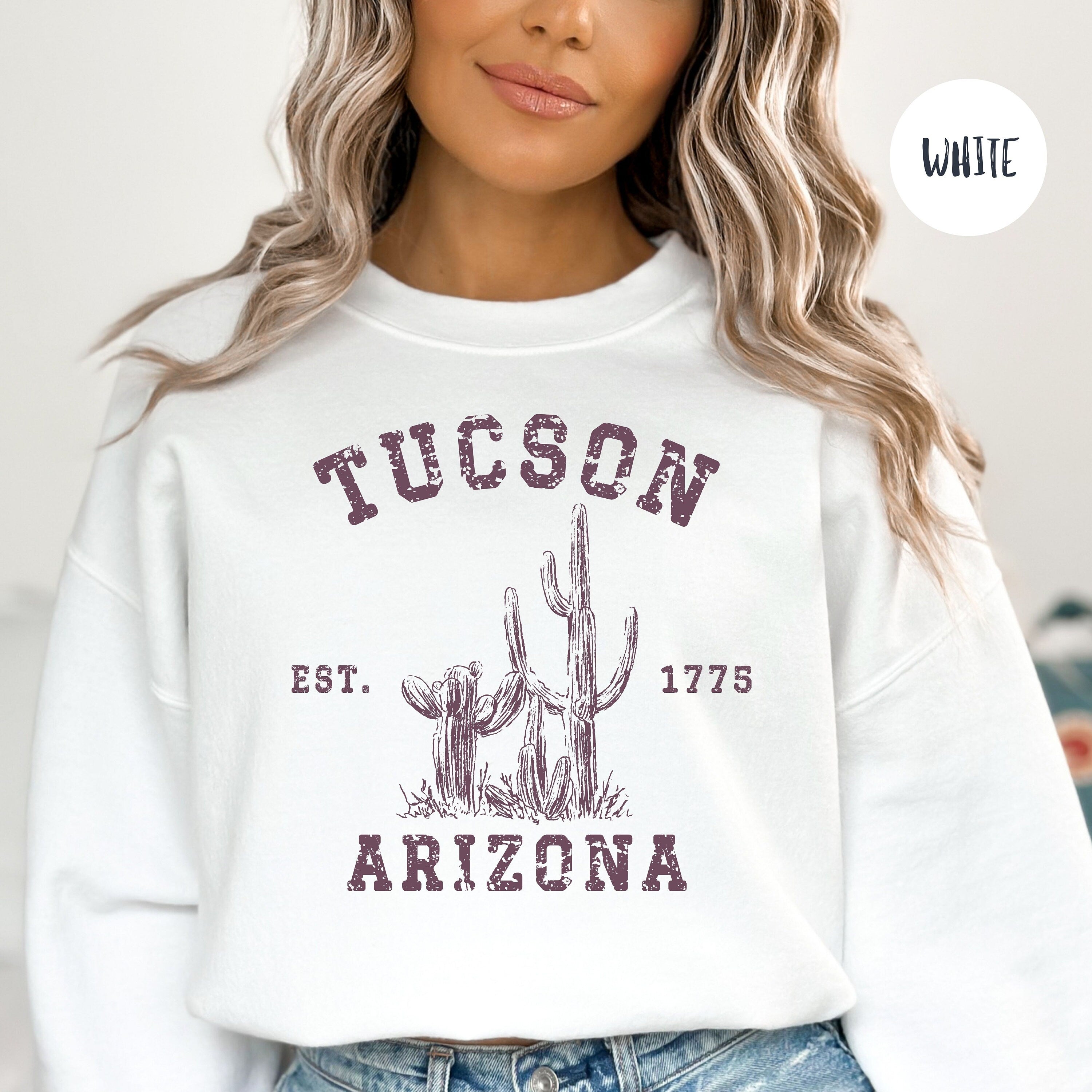 Tucson Arizona Grunge Style Sweatshirt