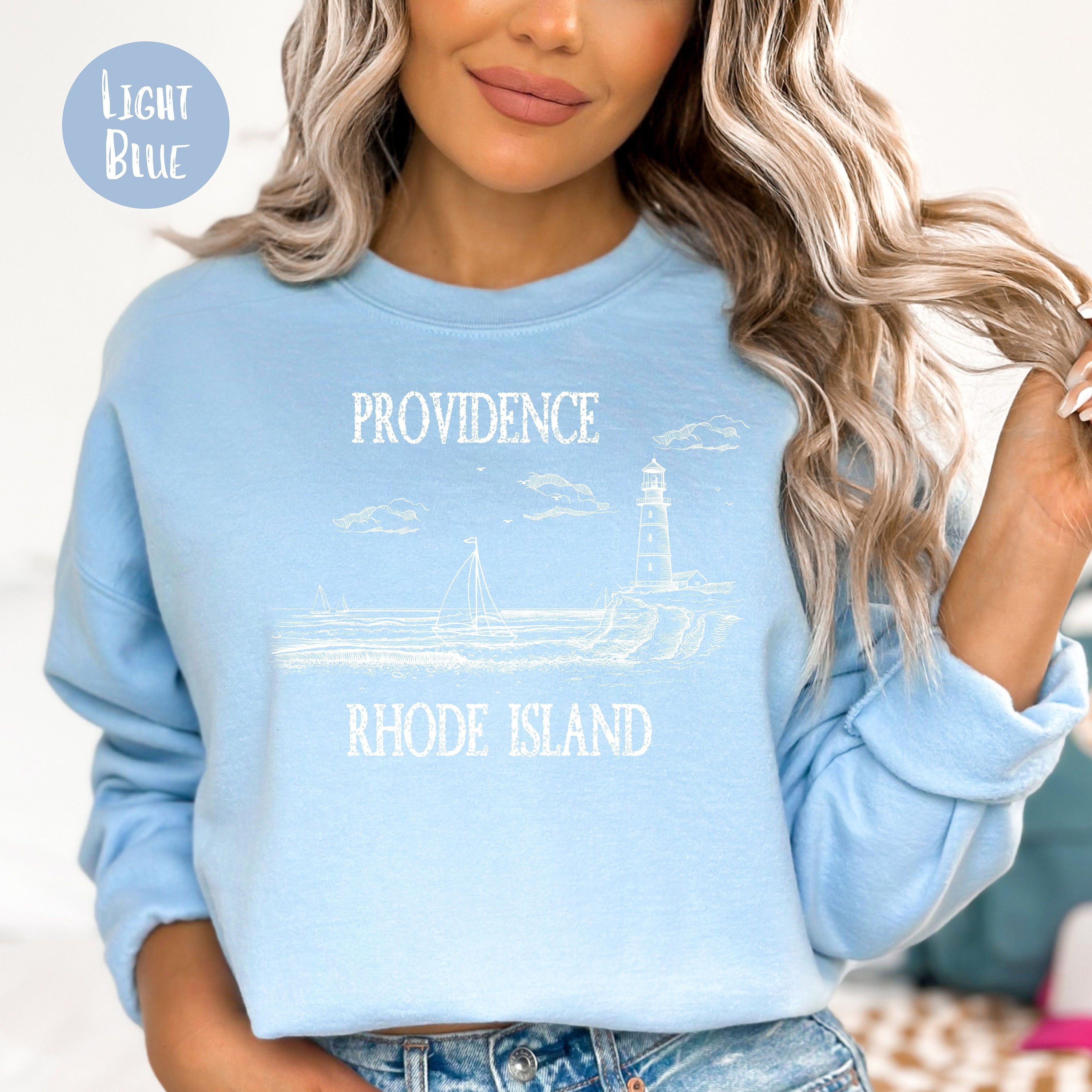 Providence Rhode Island Grunge Style Sweatshirt