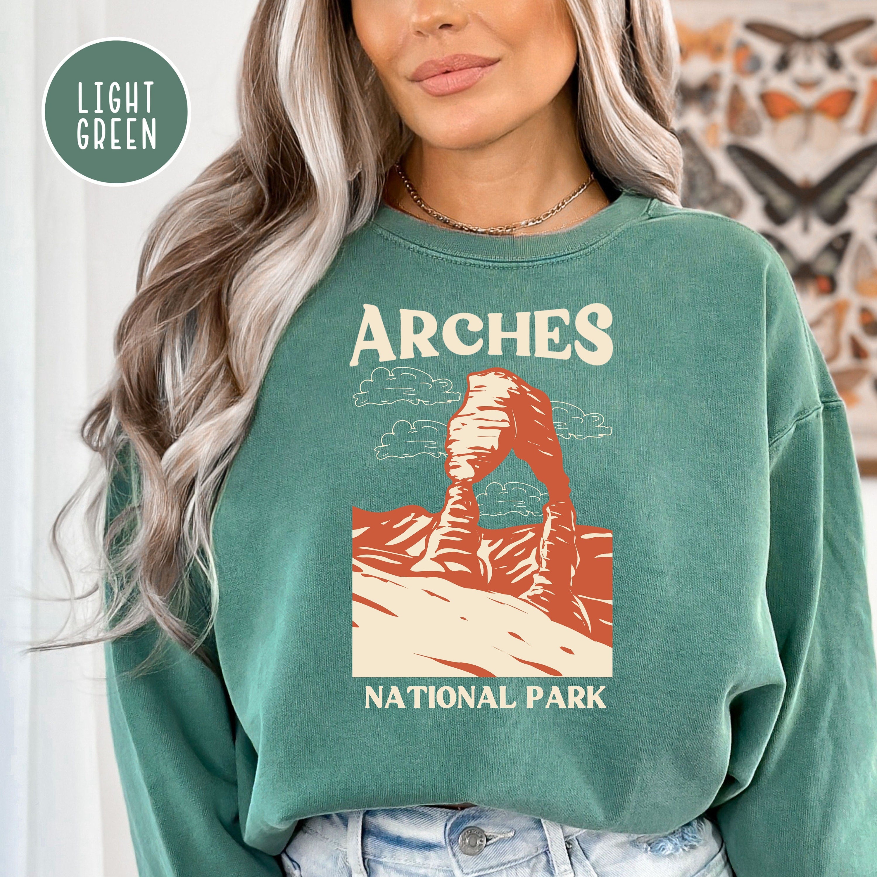 Arches National Park Delicate Arch Comfort Colors® Sweatshirt