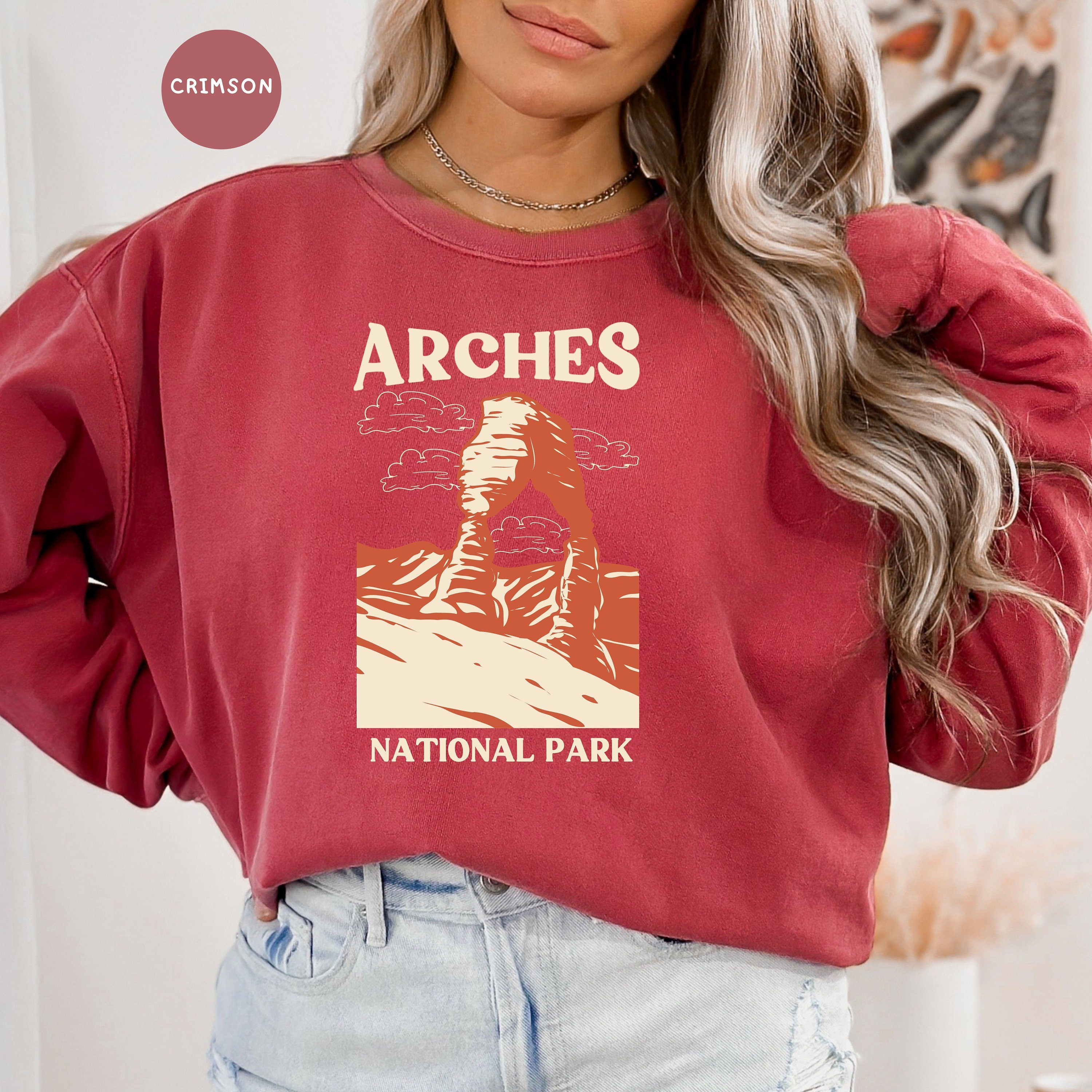 Arches National Park Delicate Arch Comfort Colors® Sweatshirt