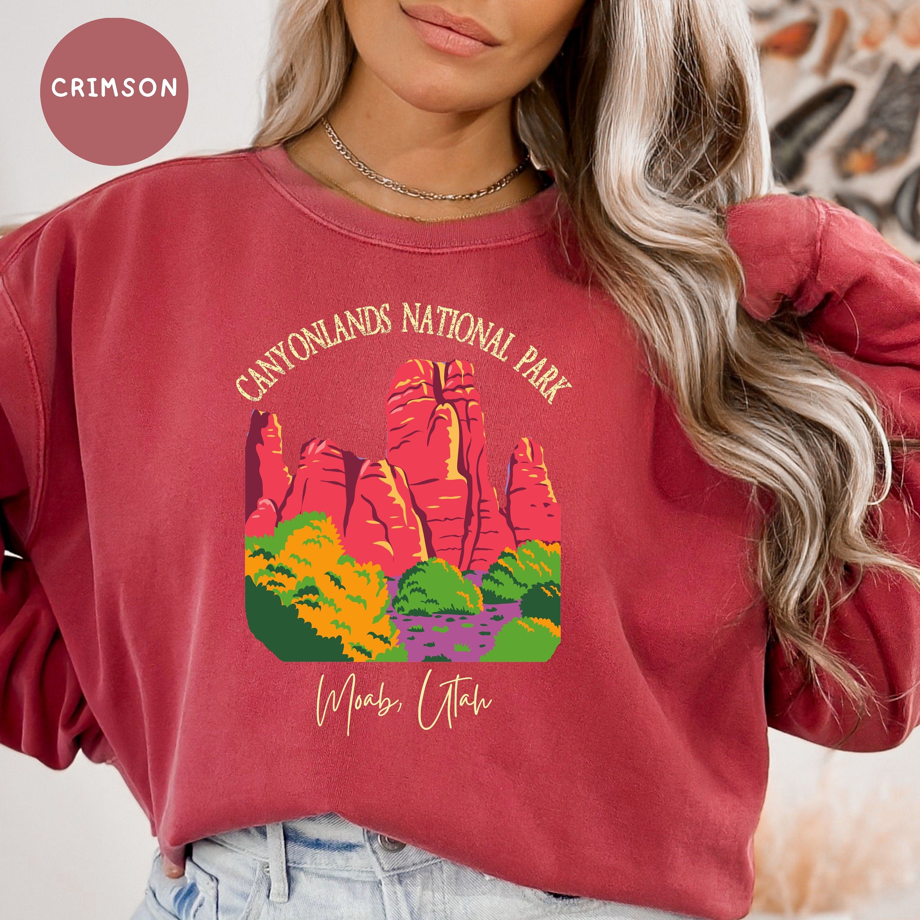 Canyonlands National Park Comfort Colors® Sweatshirt