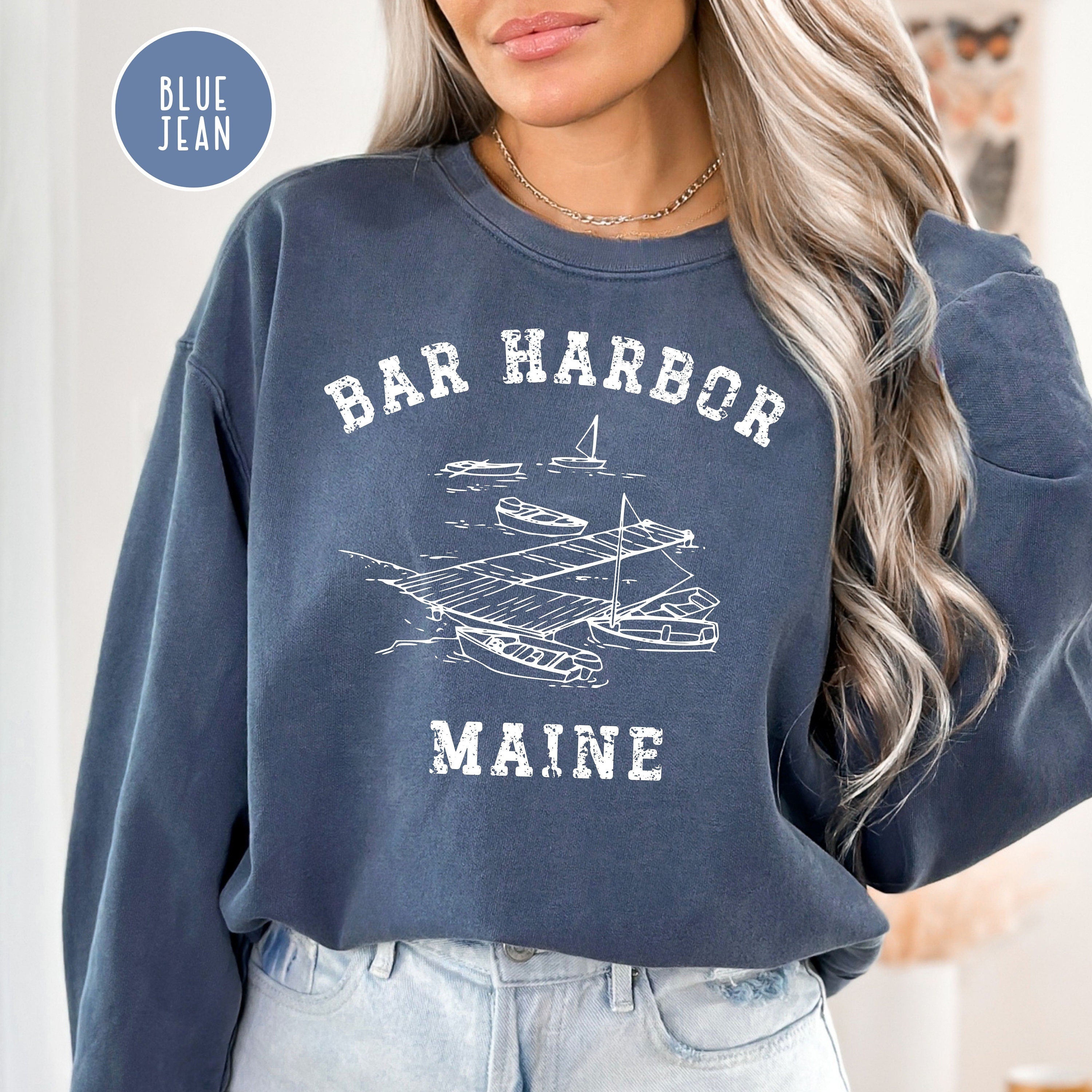 Bar Harbor Maine Comfort Colors® Sweatshirt