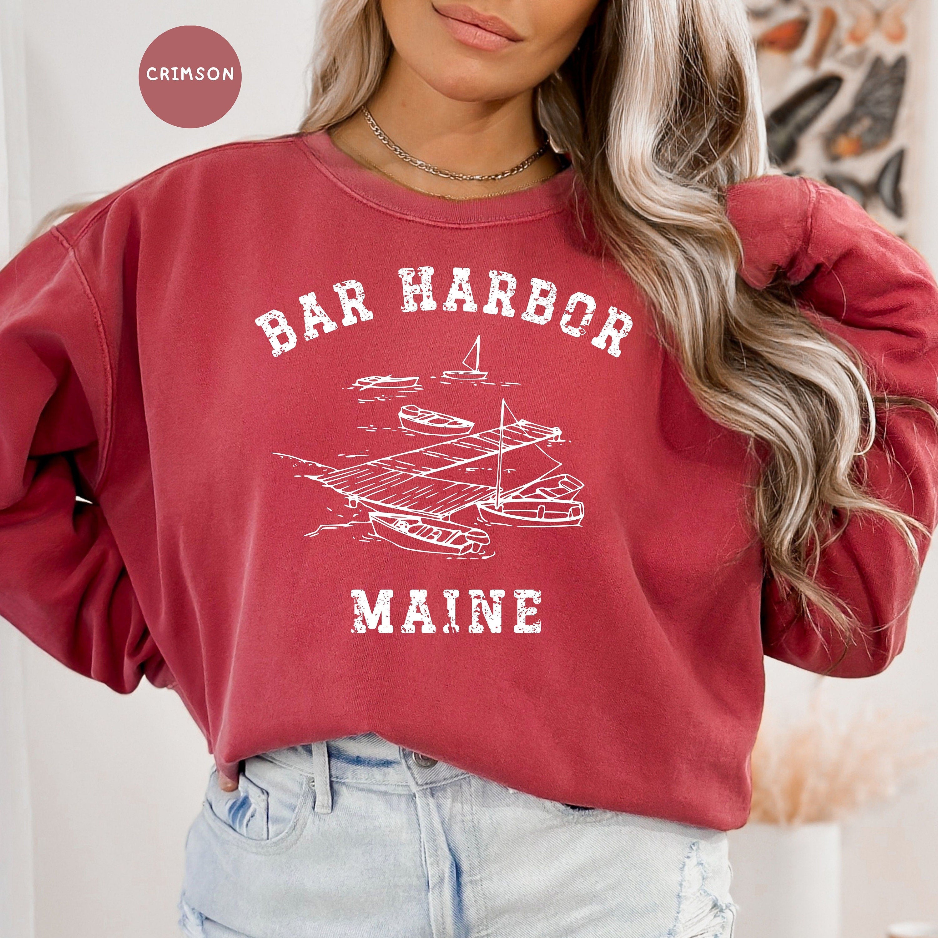 Bar Harbor Maine Comfort Colors® Sweatshirt