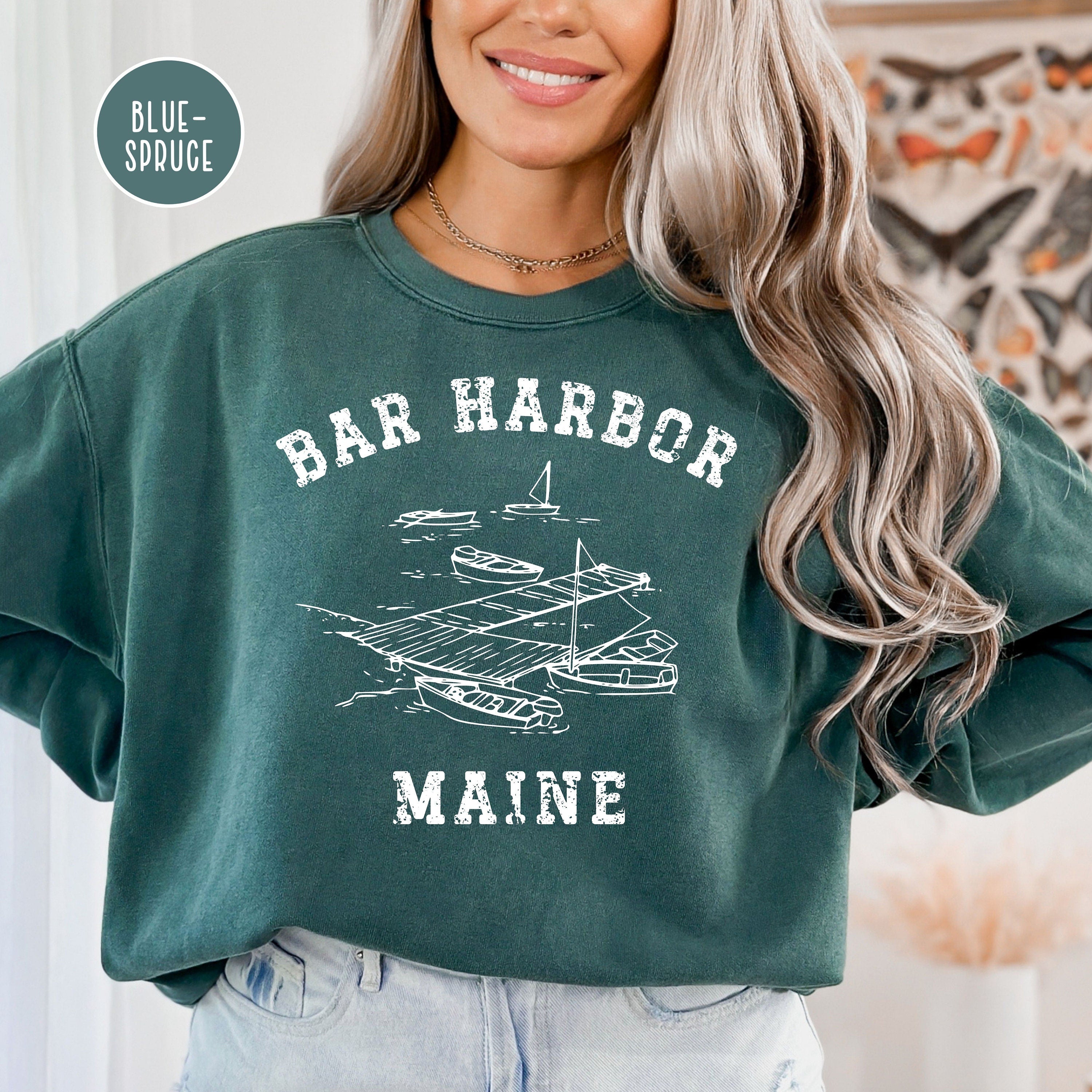 Bar Harbor Maine Comfort Colors® Sweatshirt