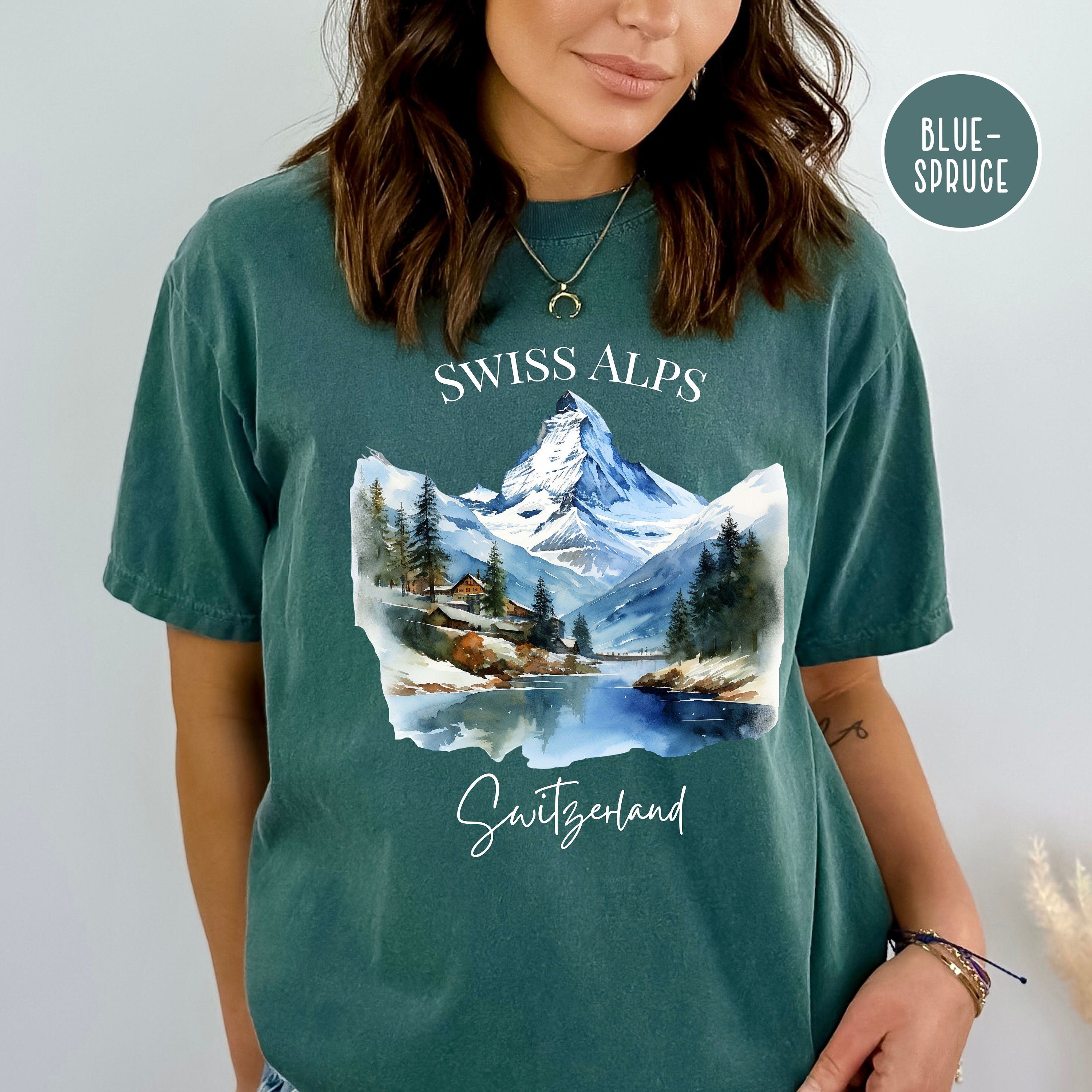 Swiss Alps Switzerland Comfort Colors® Tee