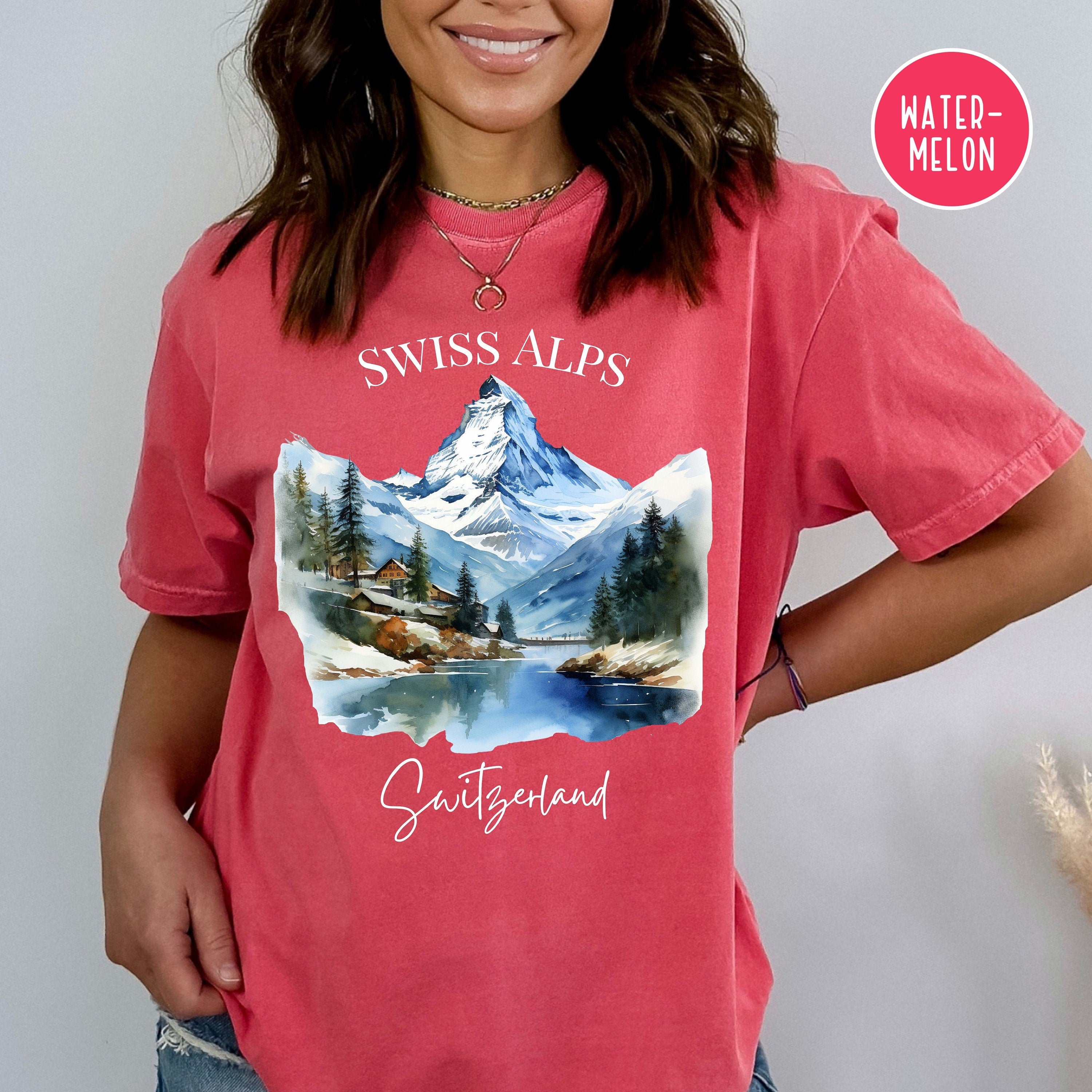 Swiss Alps Switzerland Comfort Colors® Tee