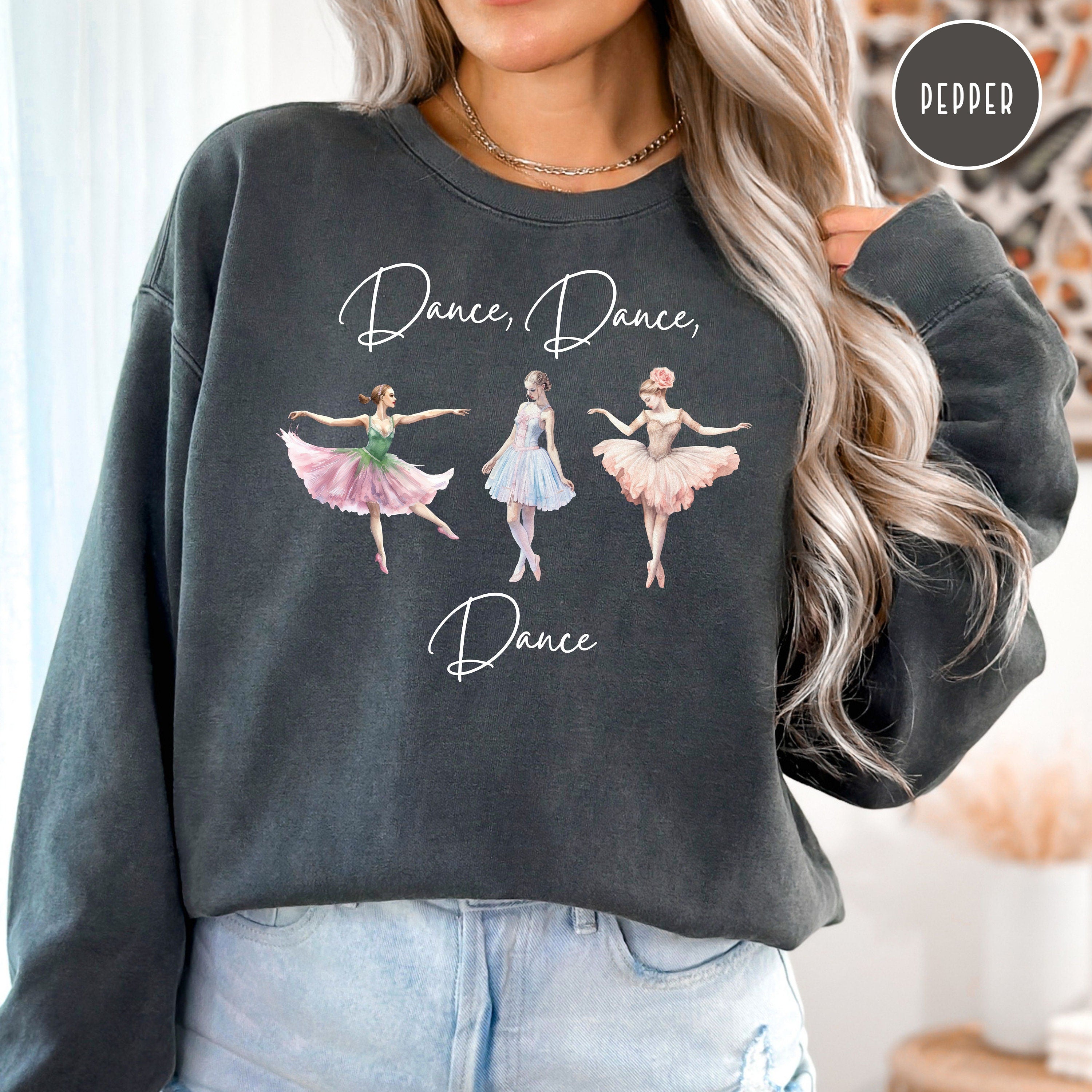 Ballerina Comfort Colors® Sweatshirt Gift for Dancer