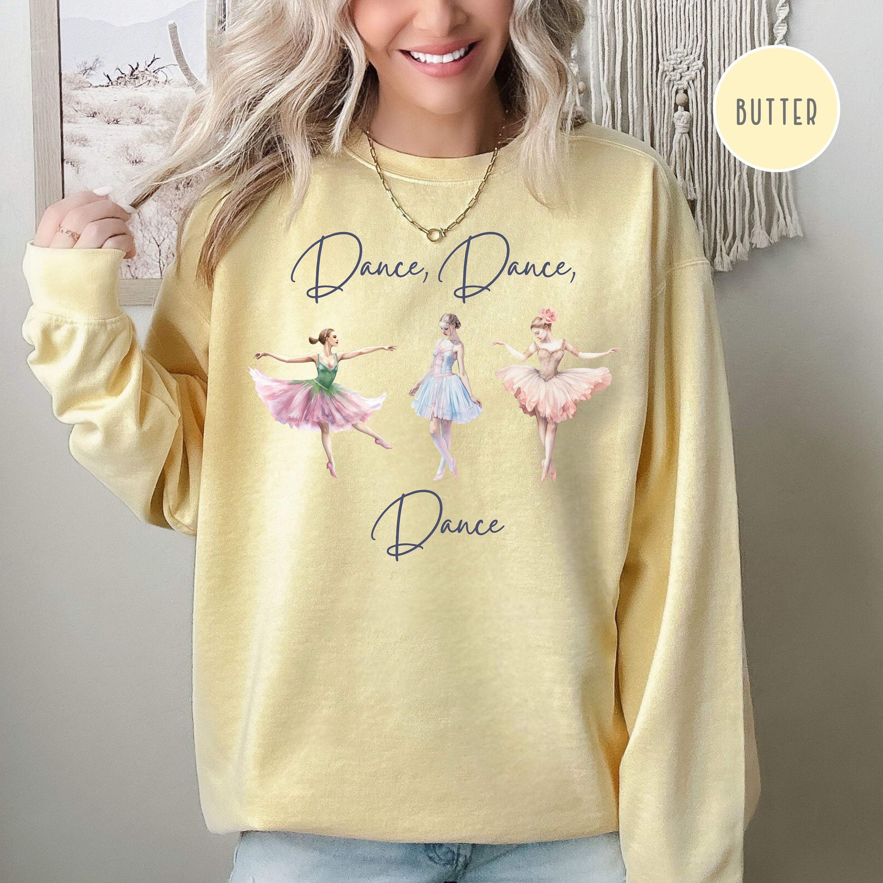 Ballerina Comfort Colors® Sweatshirt Gift for Dancer