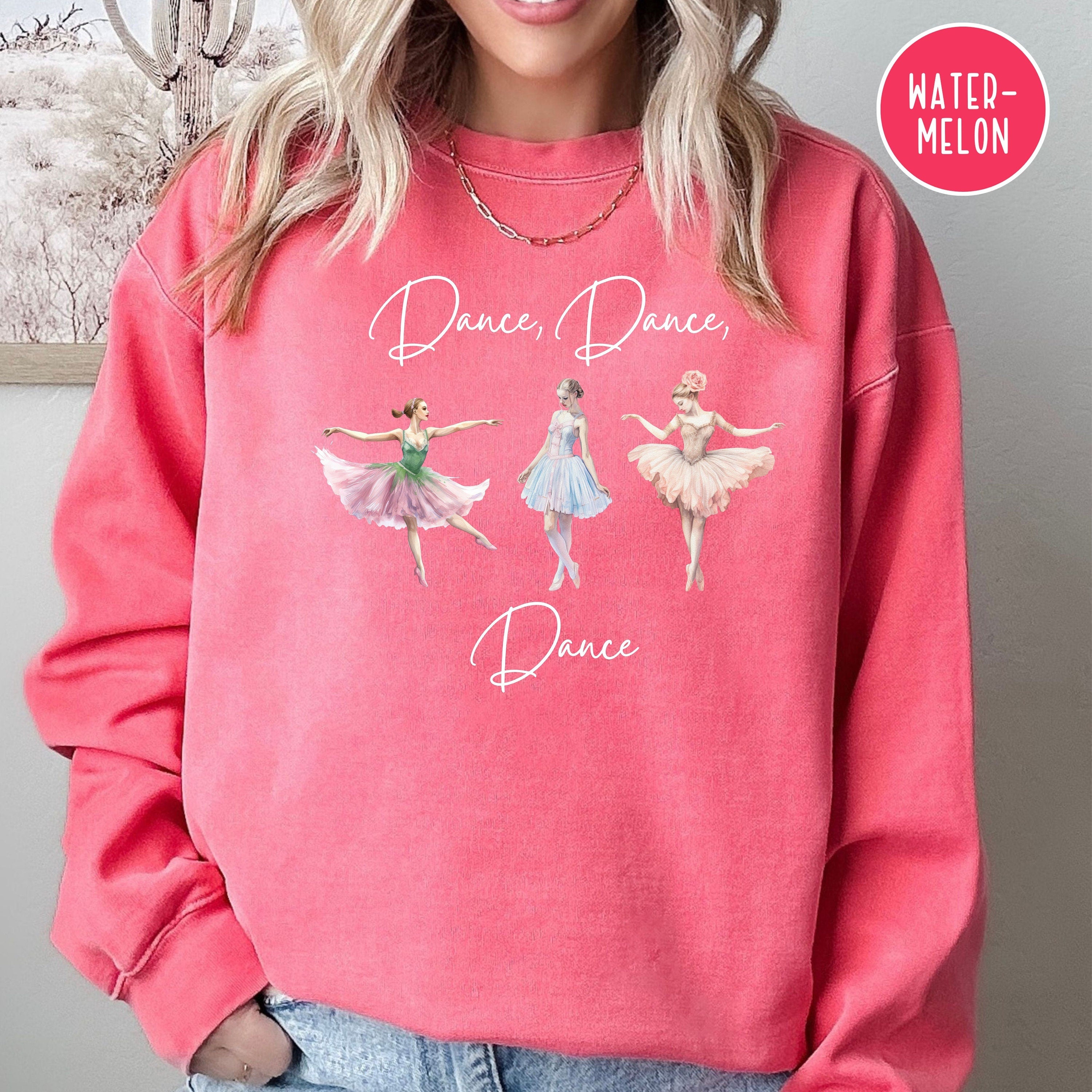 Ballerina Comfort Colors® Sweatshirt Gift for Dancer