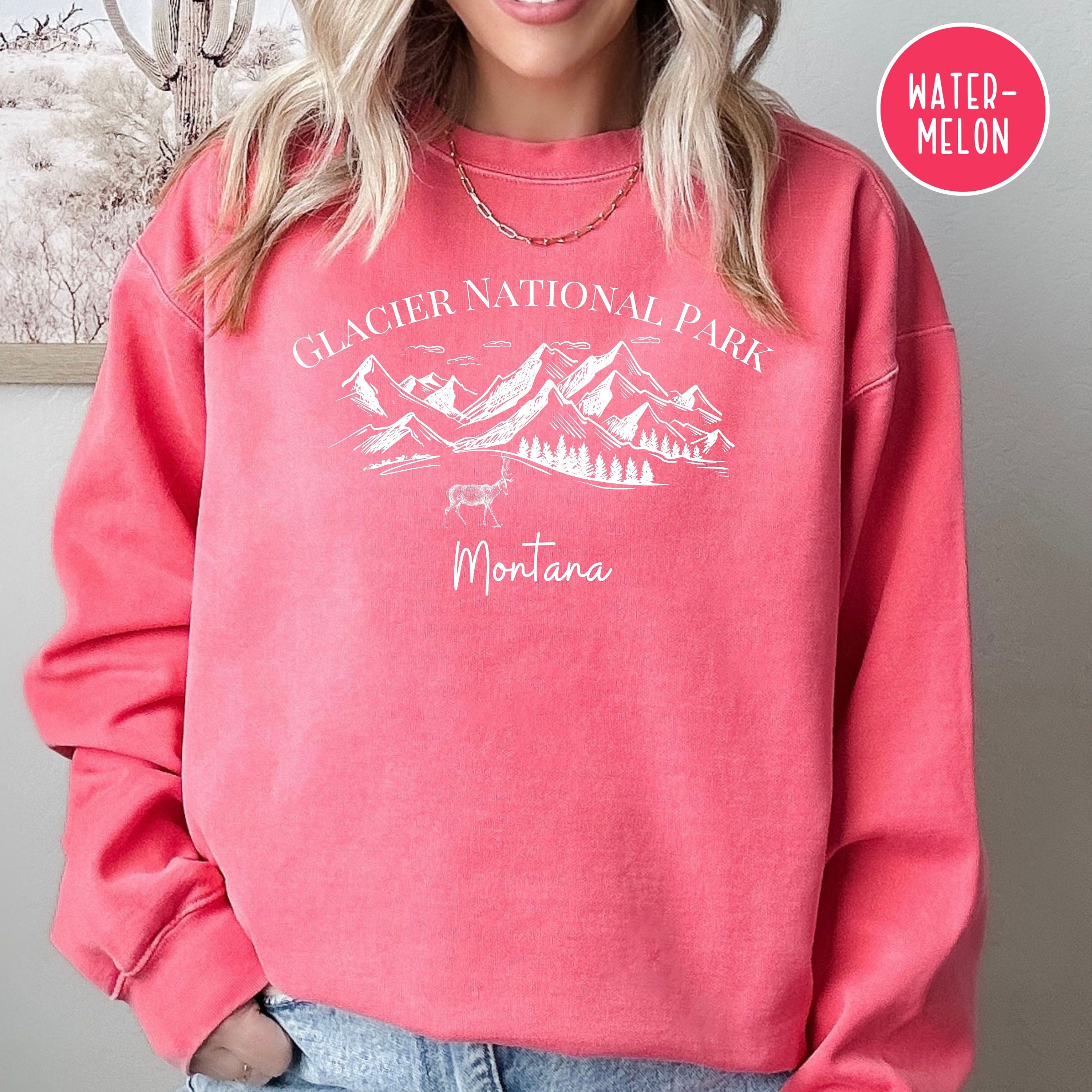 Glacier National Park Comfort Colors® Sweatshirt