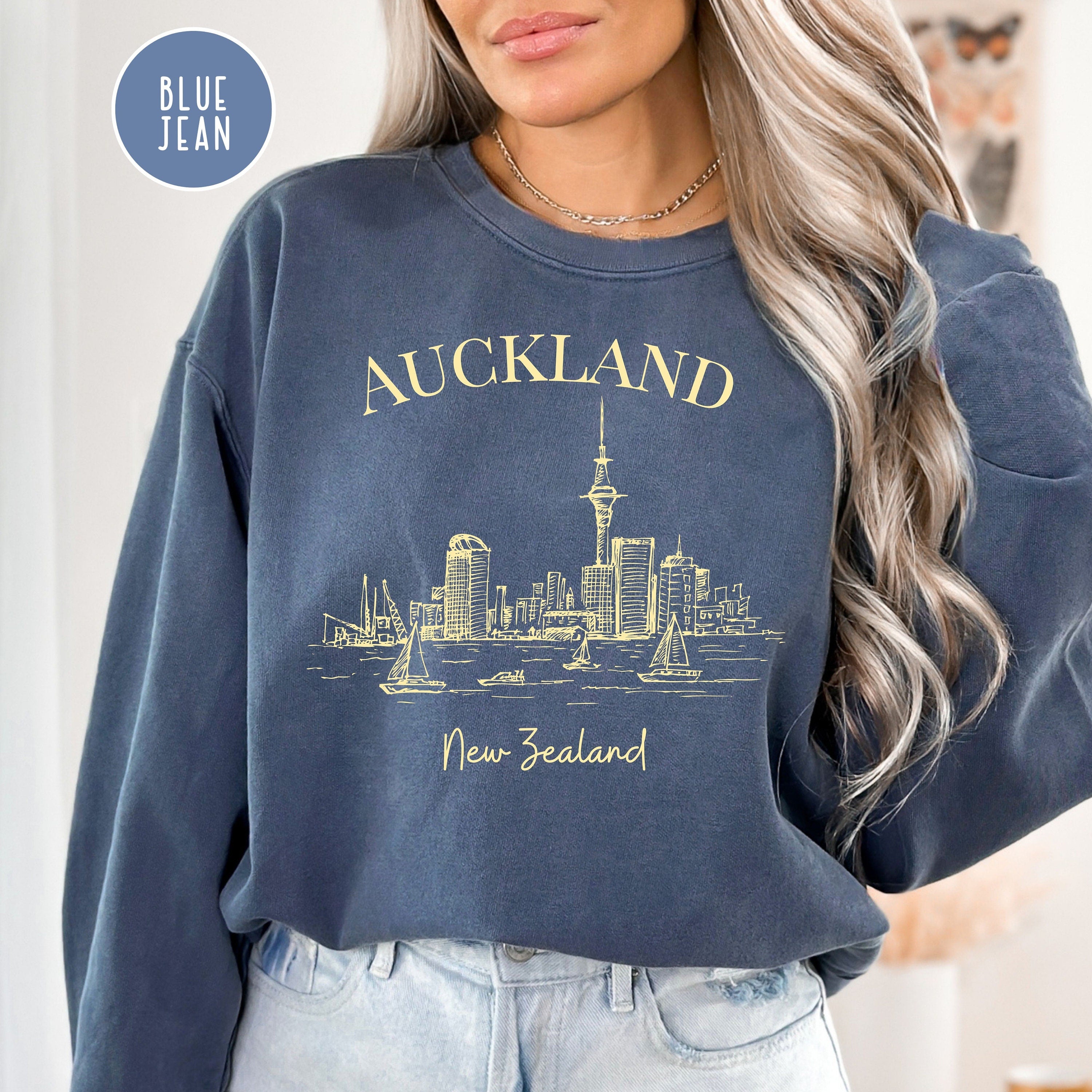 Auckland New Zealand   Comfort Colors® Sweatshirt
