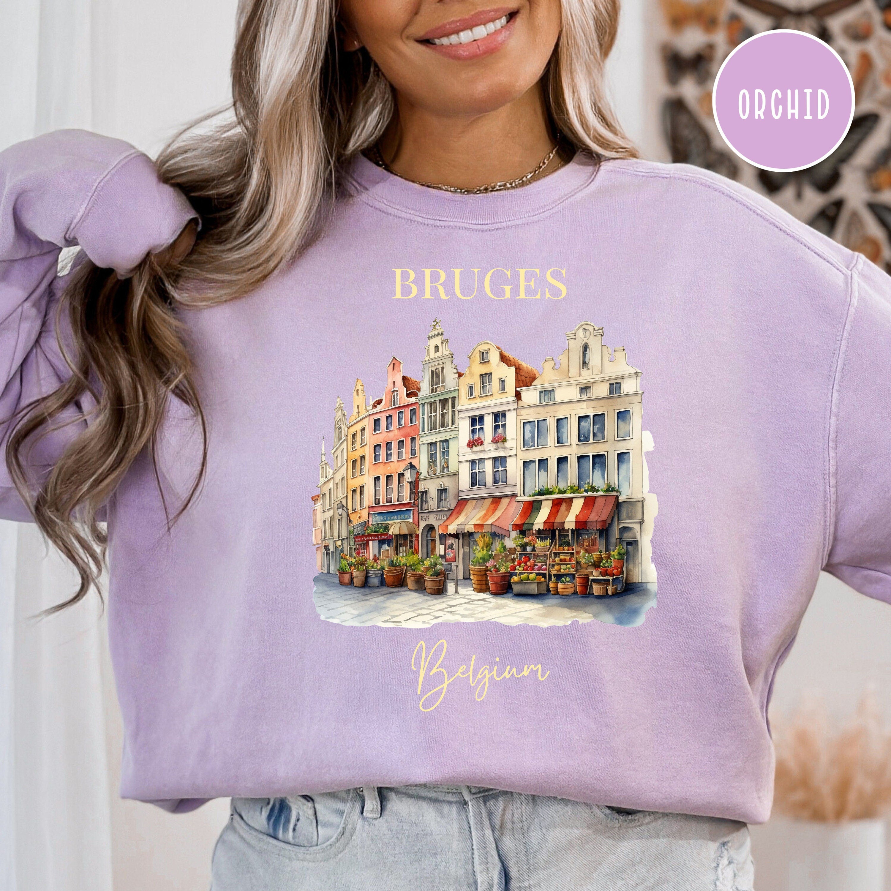 Bruges Belgium Comfort Colors® Sweatshirt