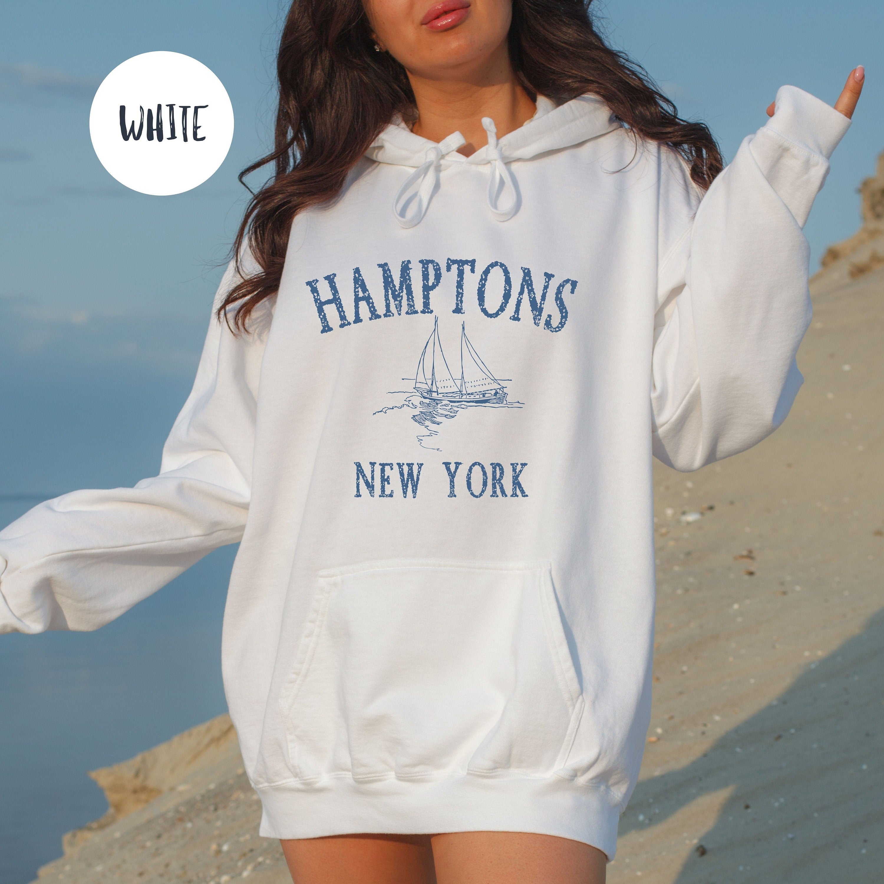 Hamptons New York Comfort Colors® Pre-Shrunk Hoodie