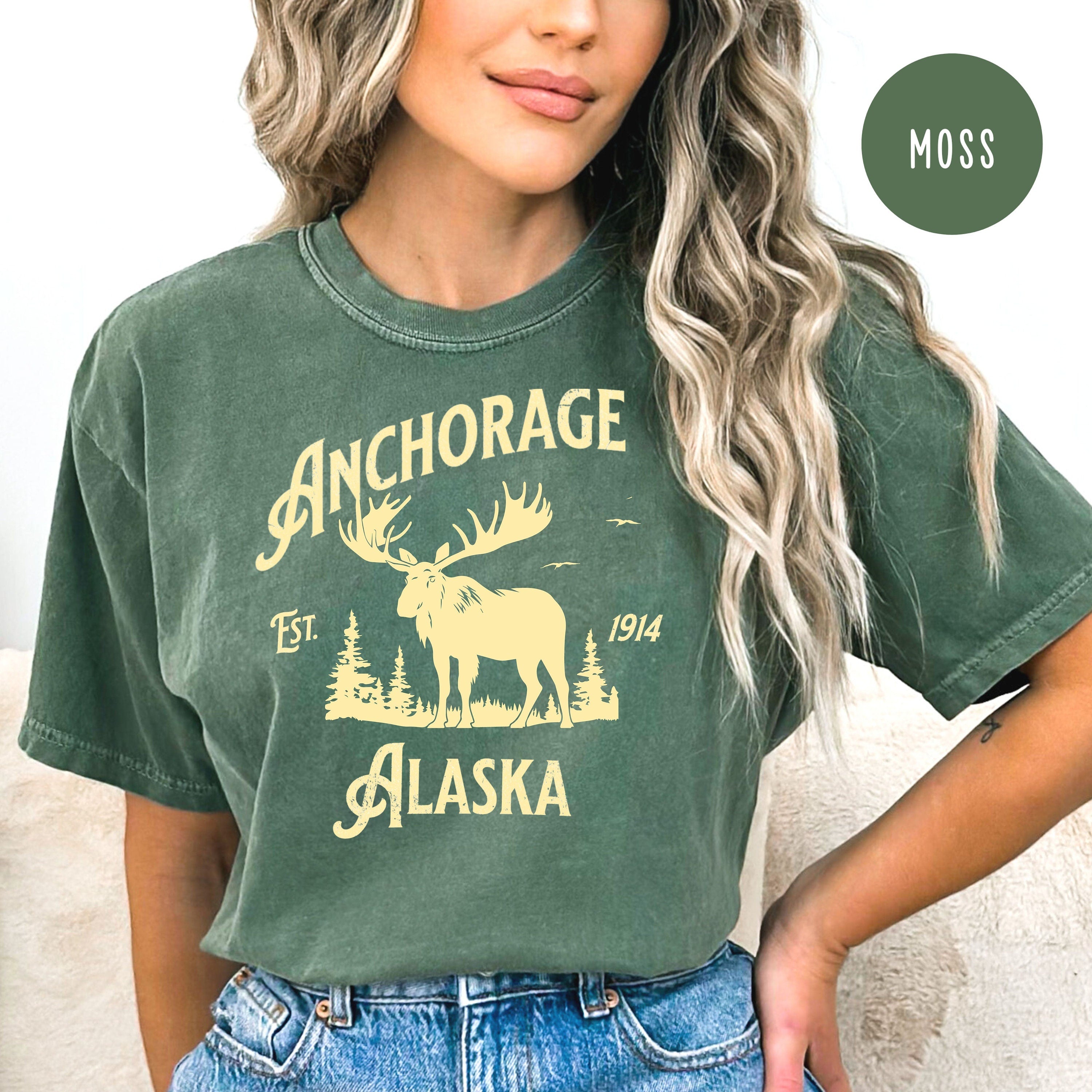 Anchorage Alaska Comfort Colors® T Shirt