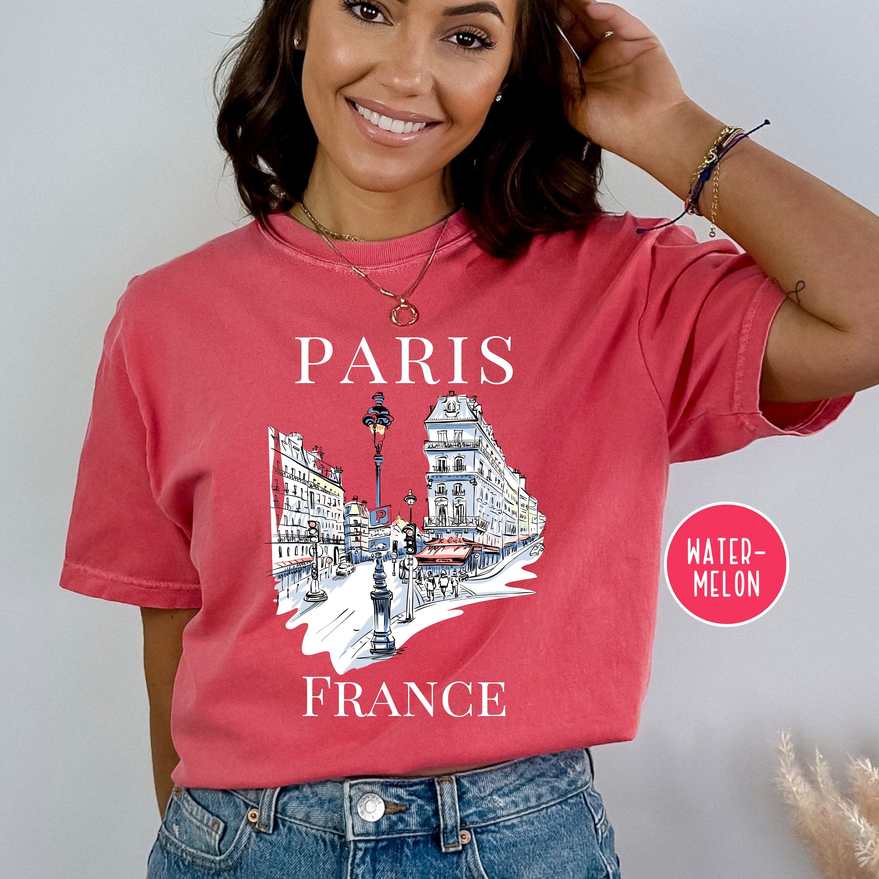 Paris France Comfort Colors® Tee