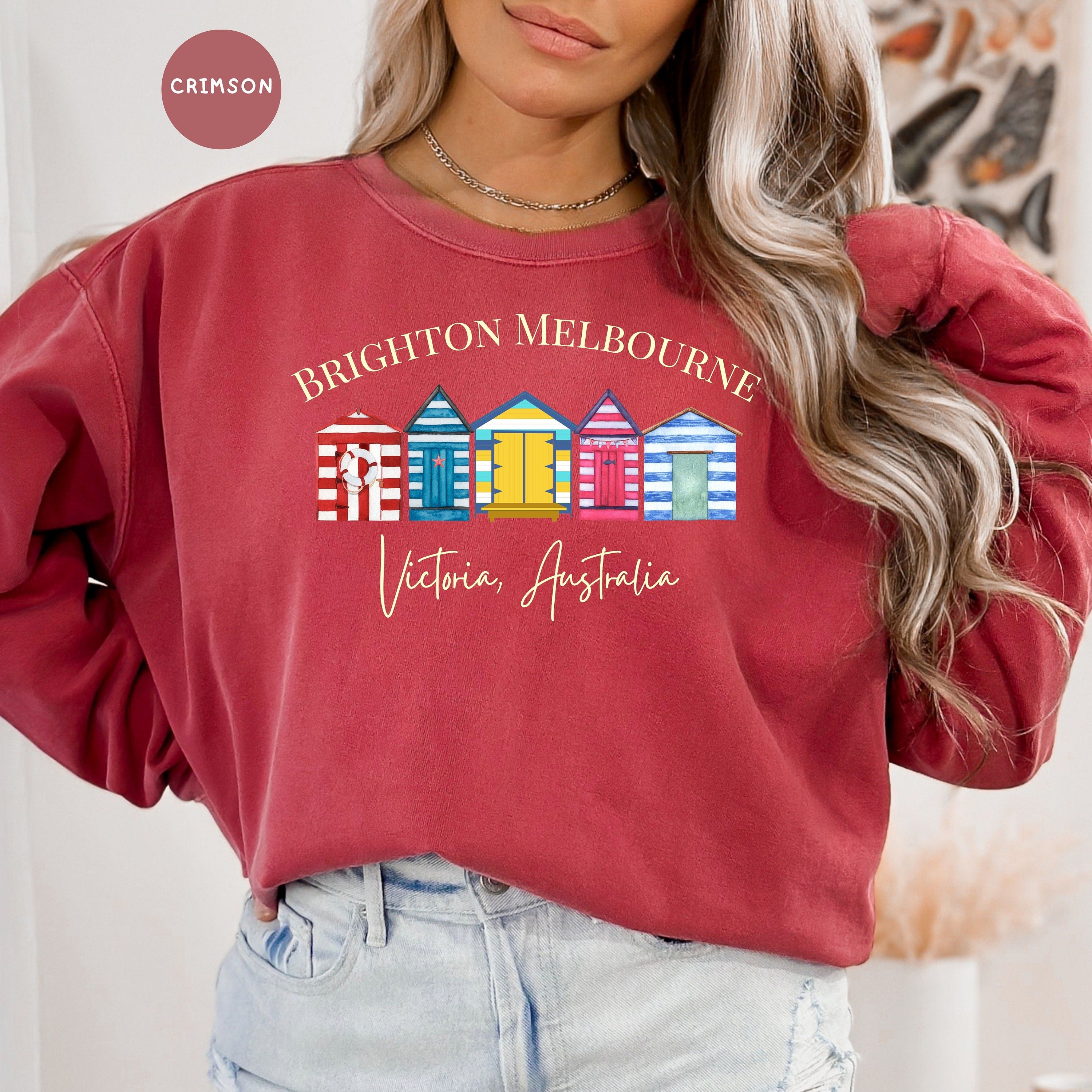 Brighton Melbourne Australia Comfort Colors® Sweatshirt