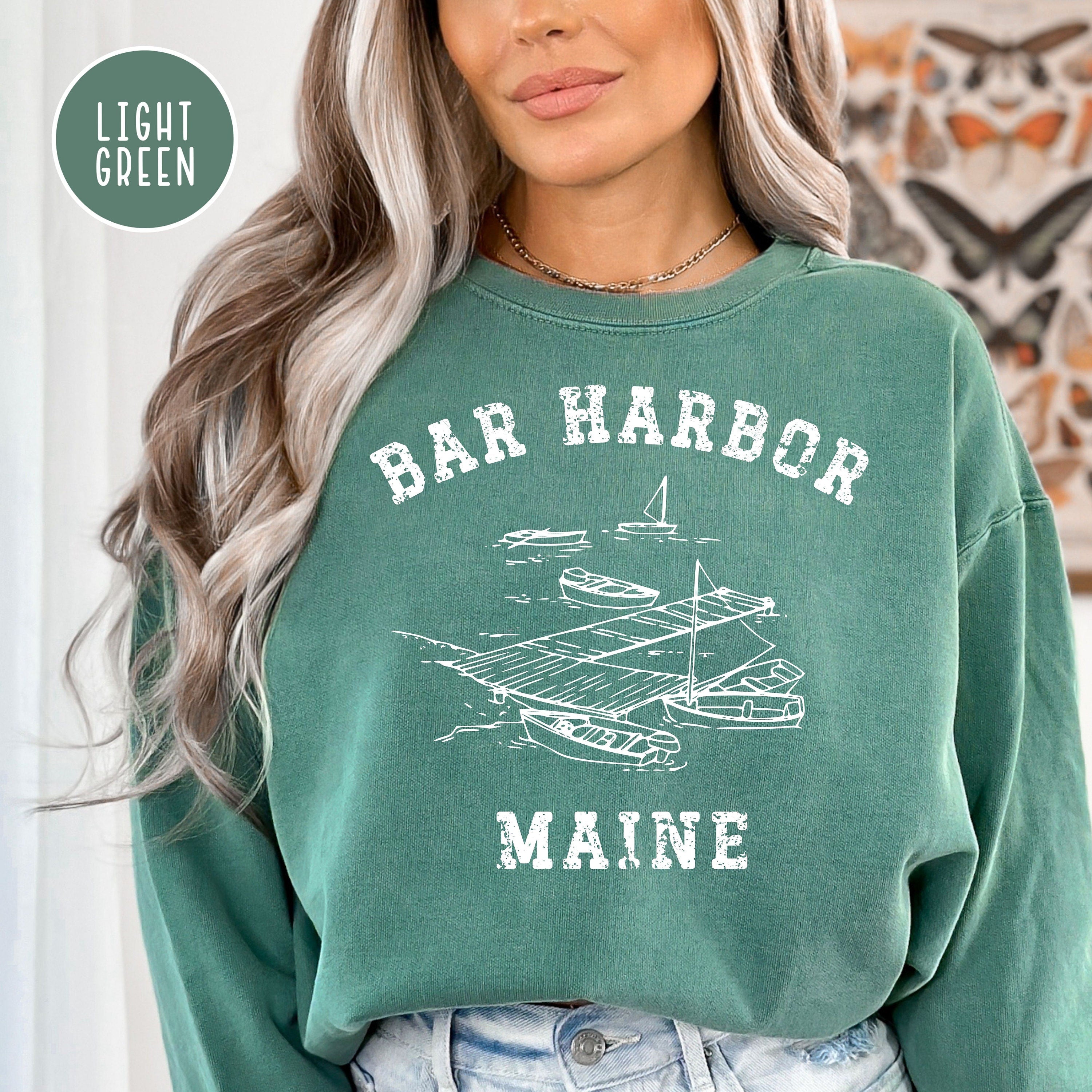 Bar Harbor Maine Comfort Colors® Sweatshirt