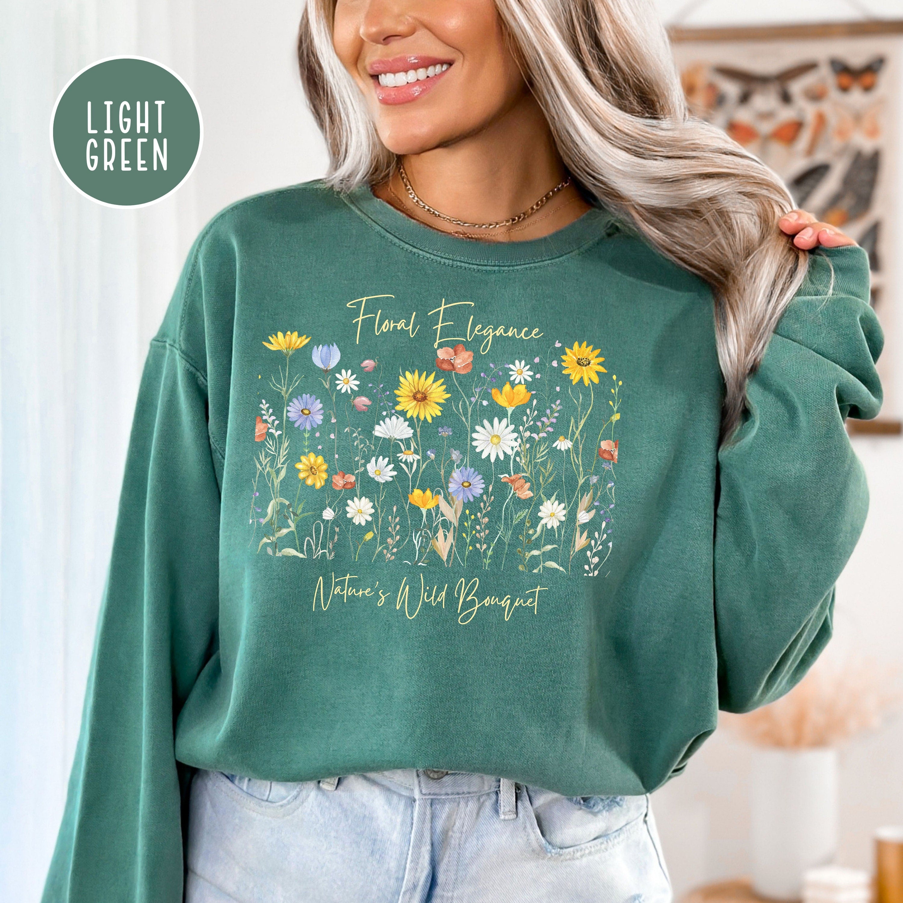 Wildflowers Comfort Colors® Sweatshirt