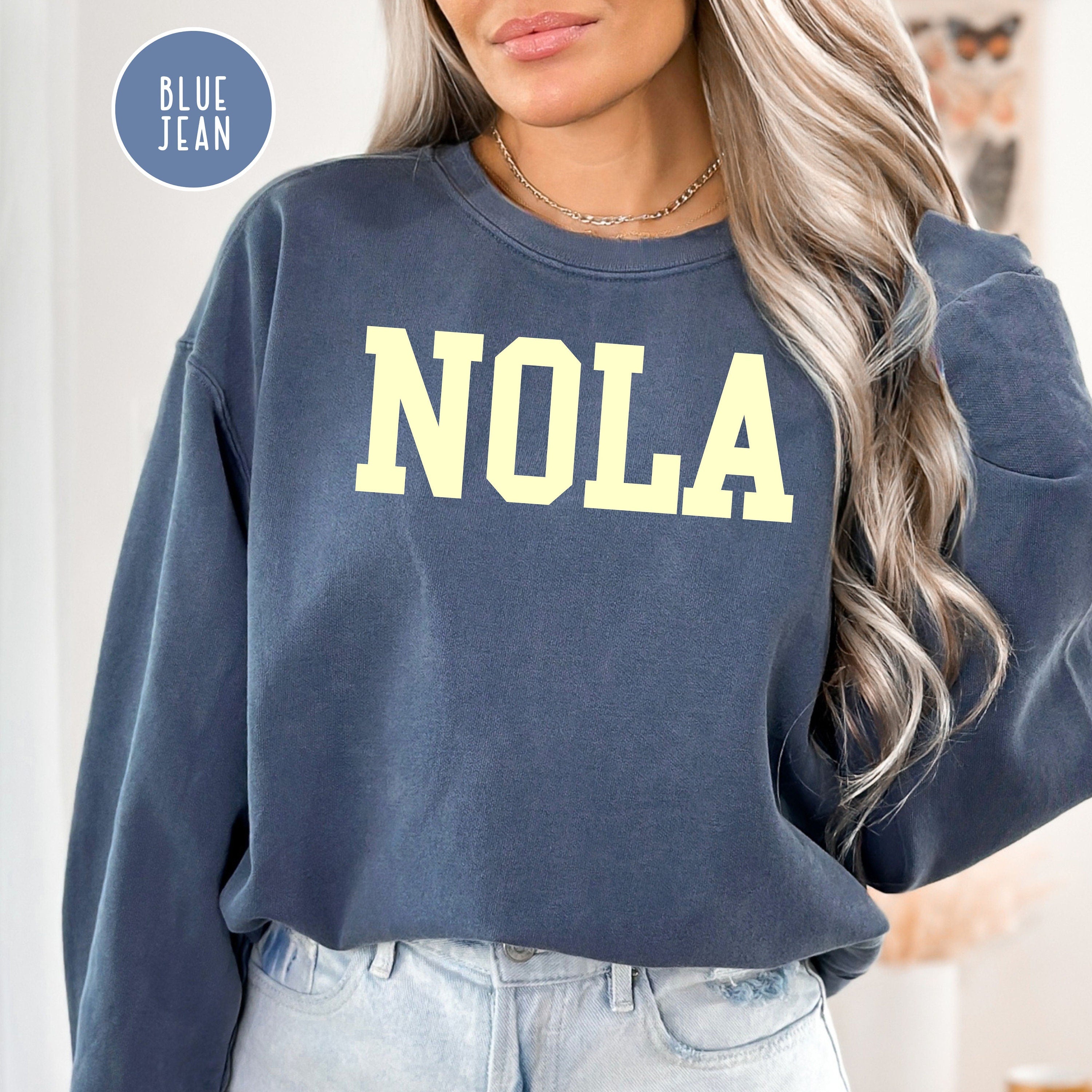 NOLA New Orleans Louisiana Comfort Colors® Sweatshirt