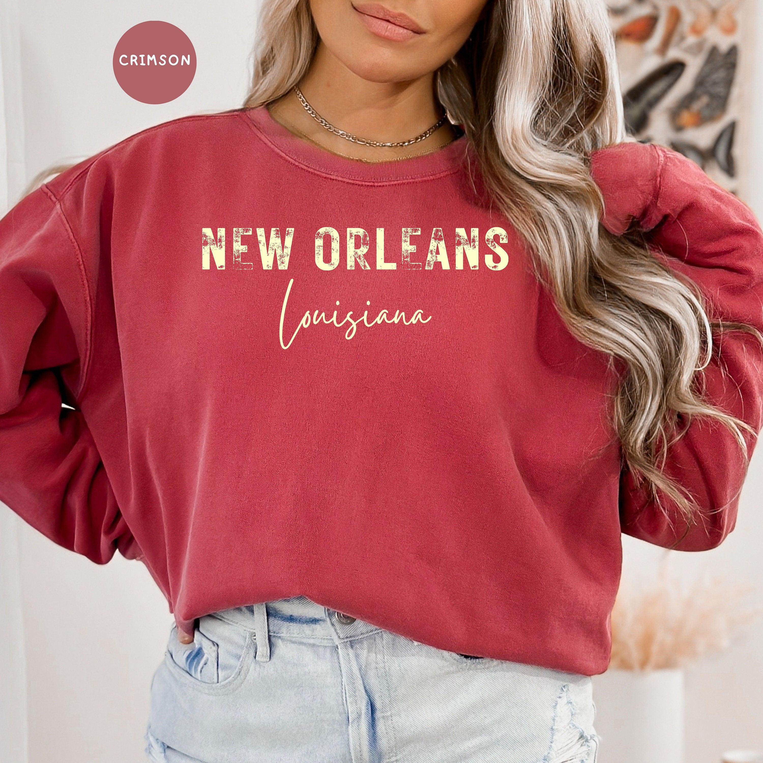 New Orleans Louisiana Comfort Colors® Sweatshirt