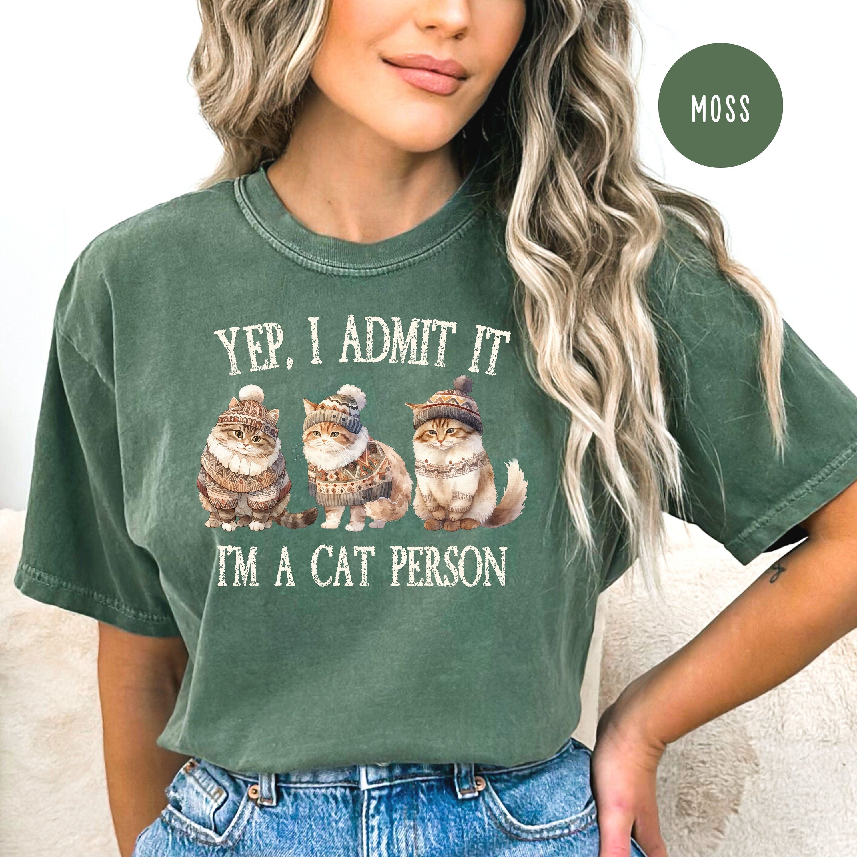 Funny Cat Person Comfort Colors® Tee