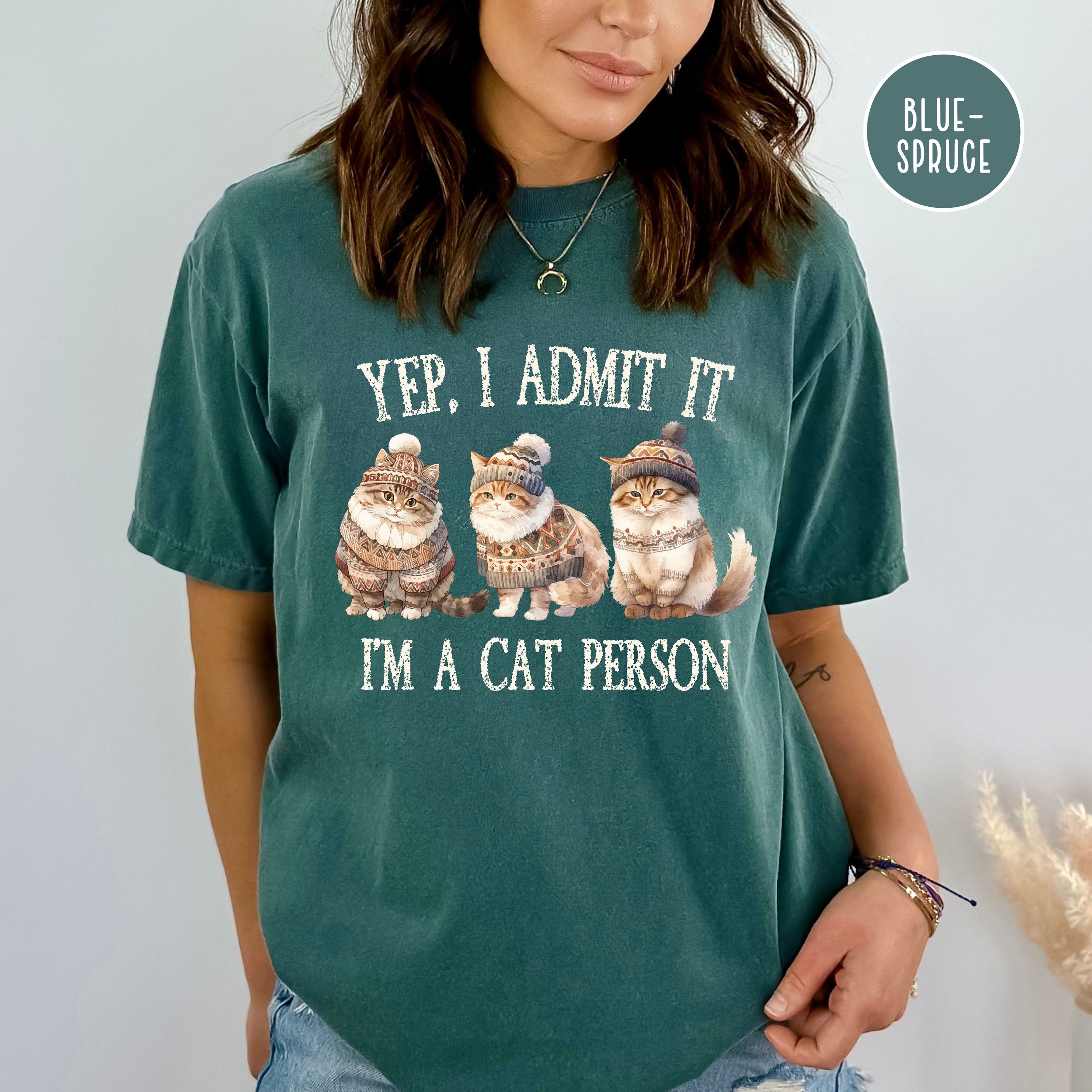 Funny Cat Person Comfort Colors® Tee