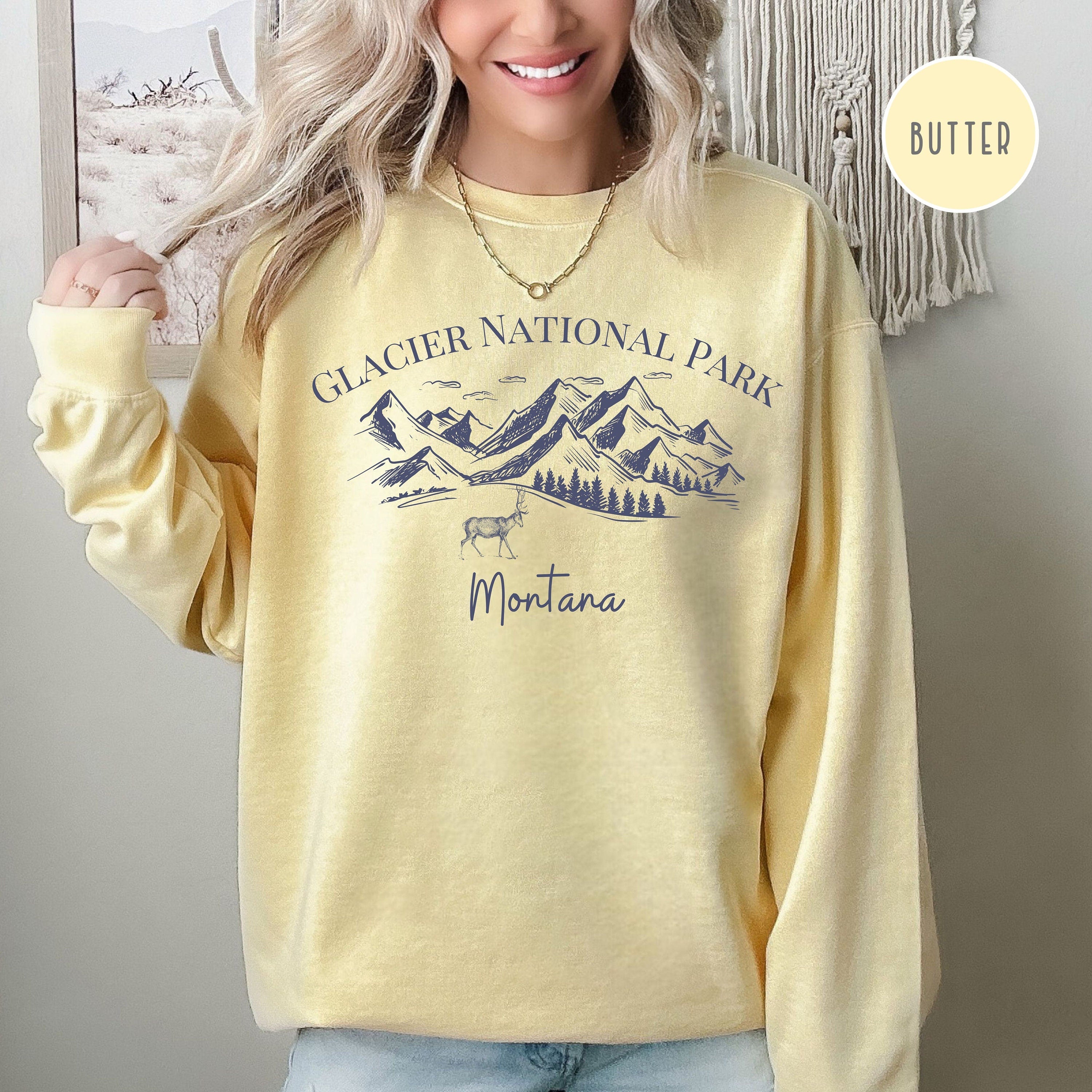 Glacier National Park Comfort Colors® Sweatshirt