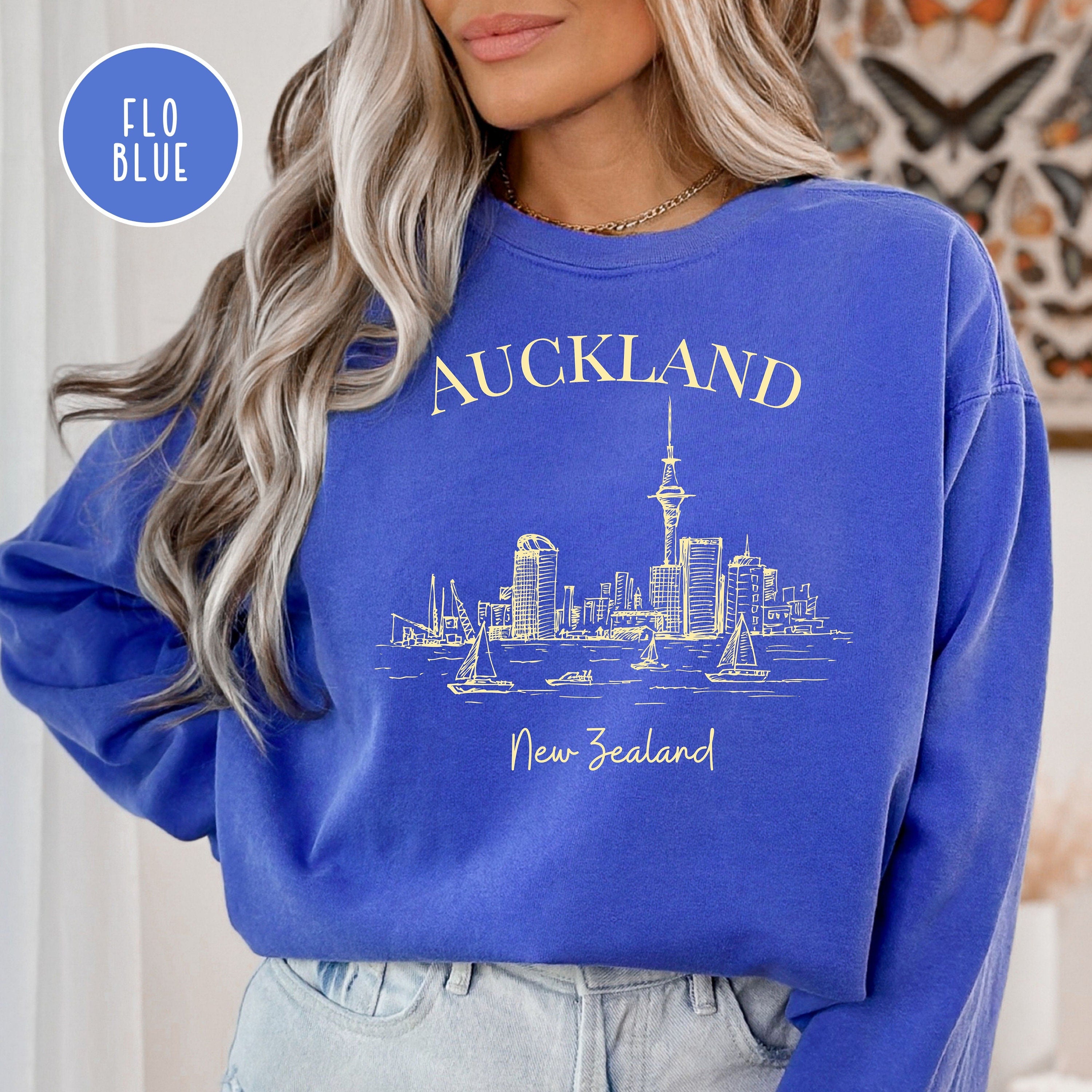 Auckland New Zealand   Comfort Colors® Sweatshirt