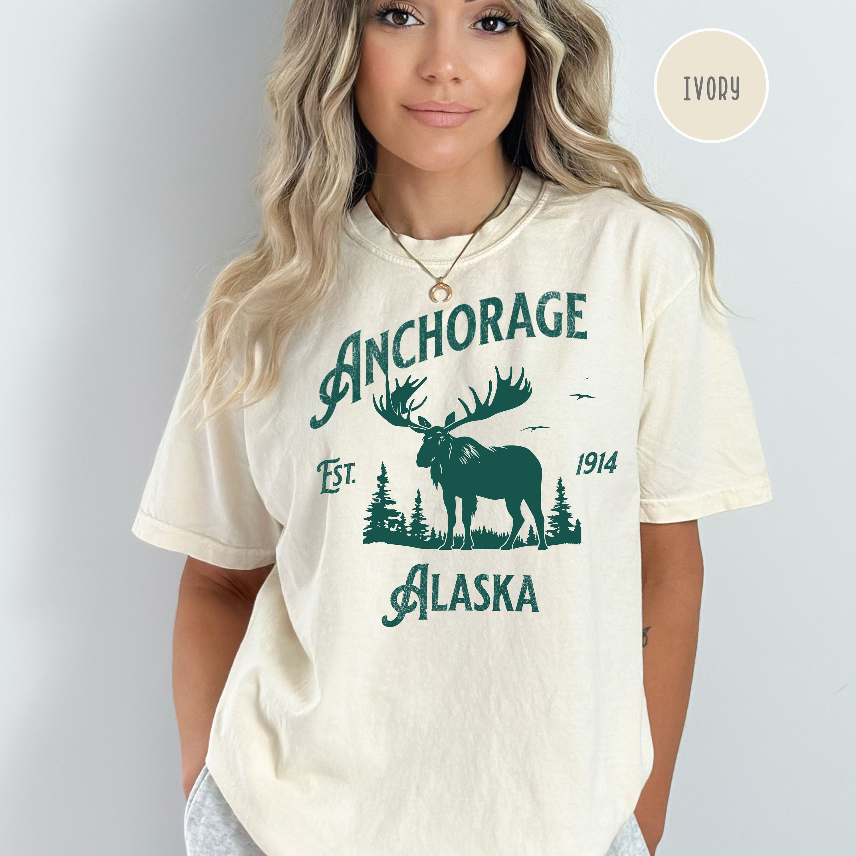 Anchorage Alaska Comfort Colors® T Shirt