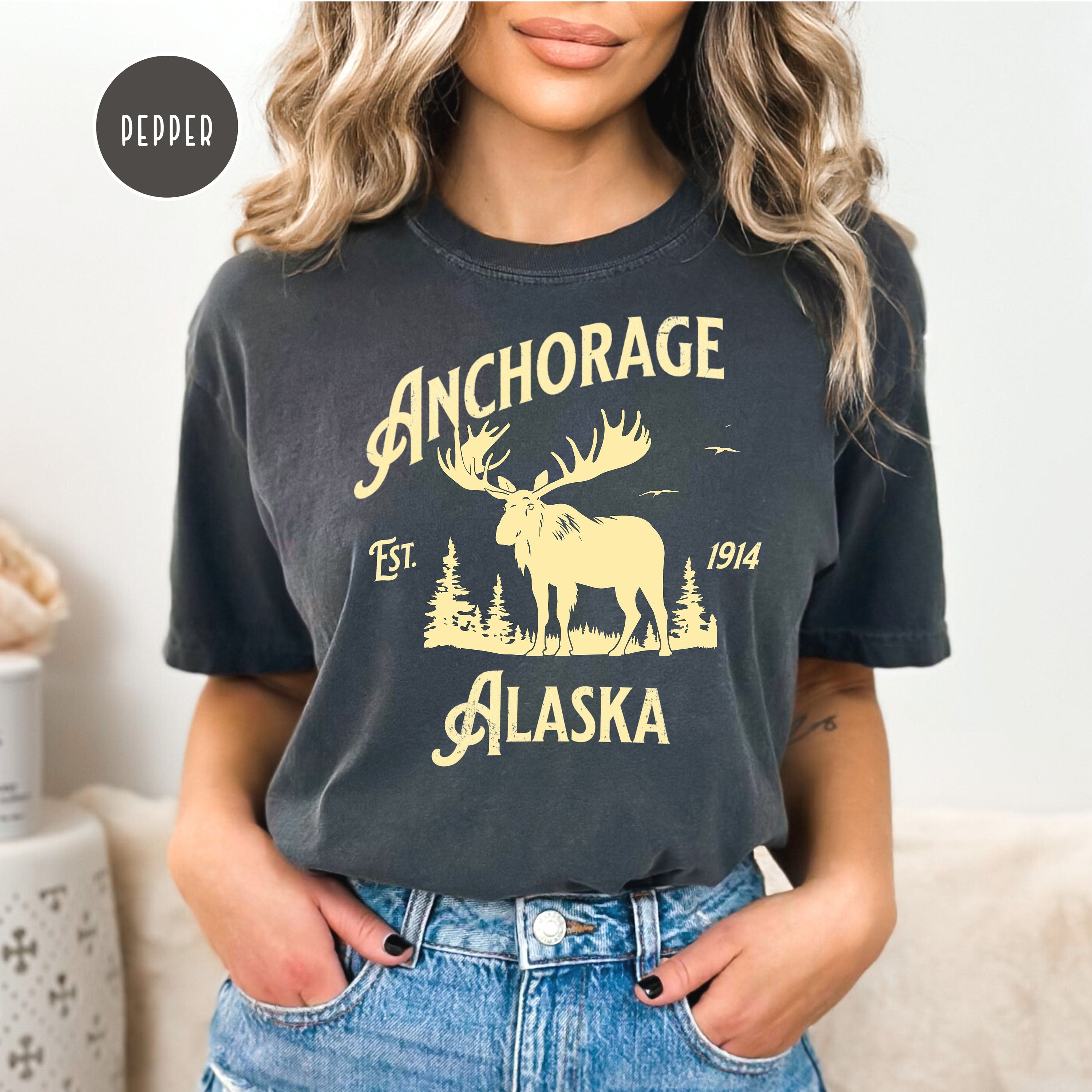 Anchorage Alaska Comfort Colors® T Shirt