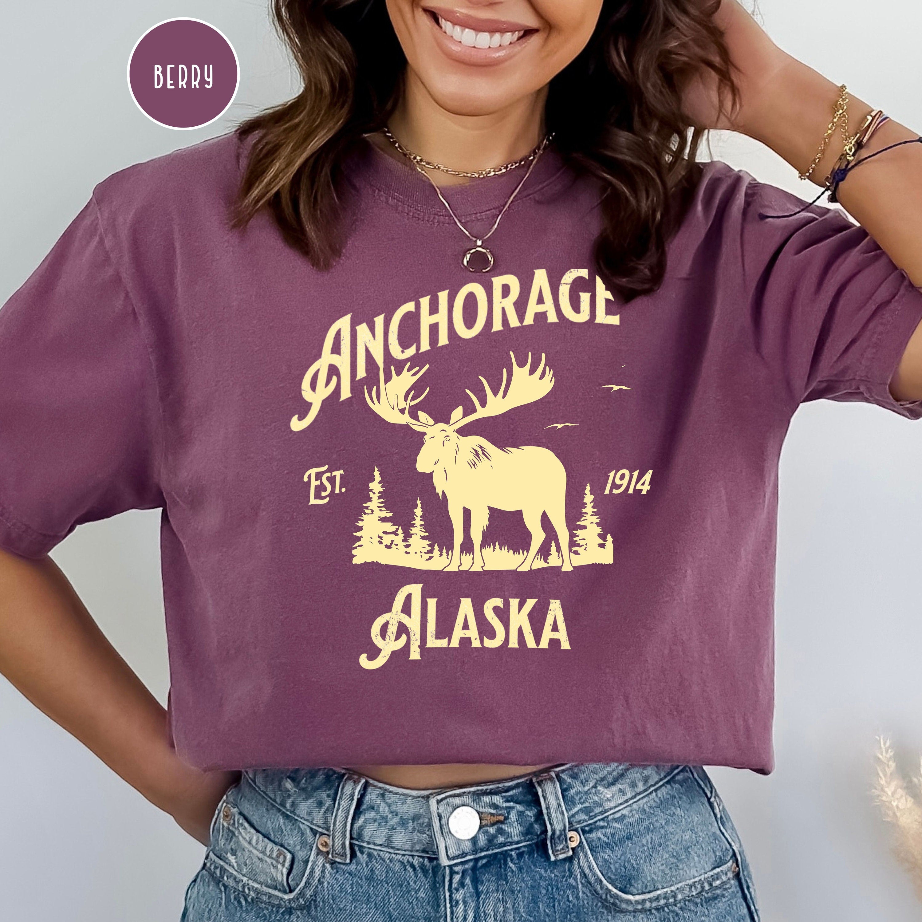 Anchorage Alaska Comfort Colors® T Shirt