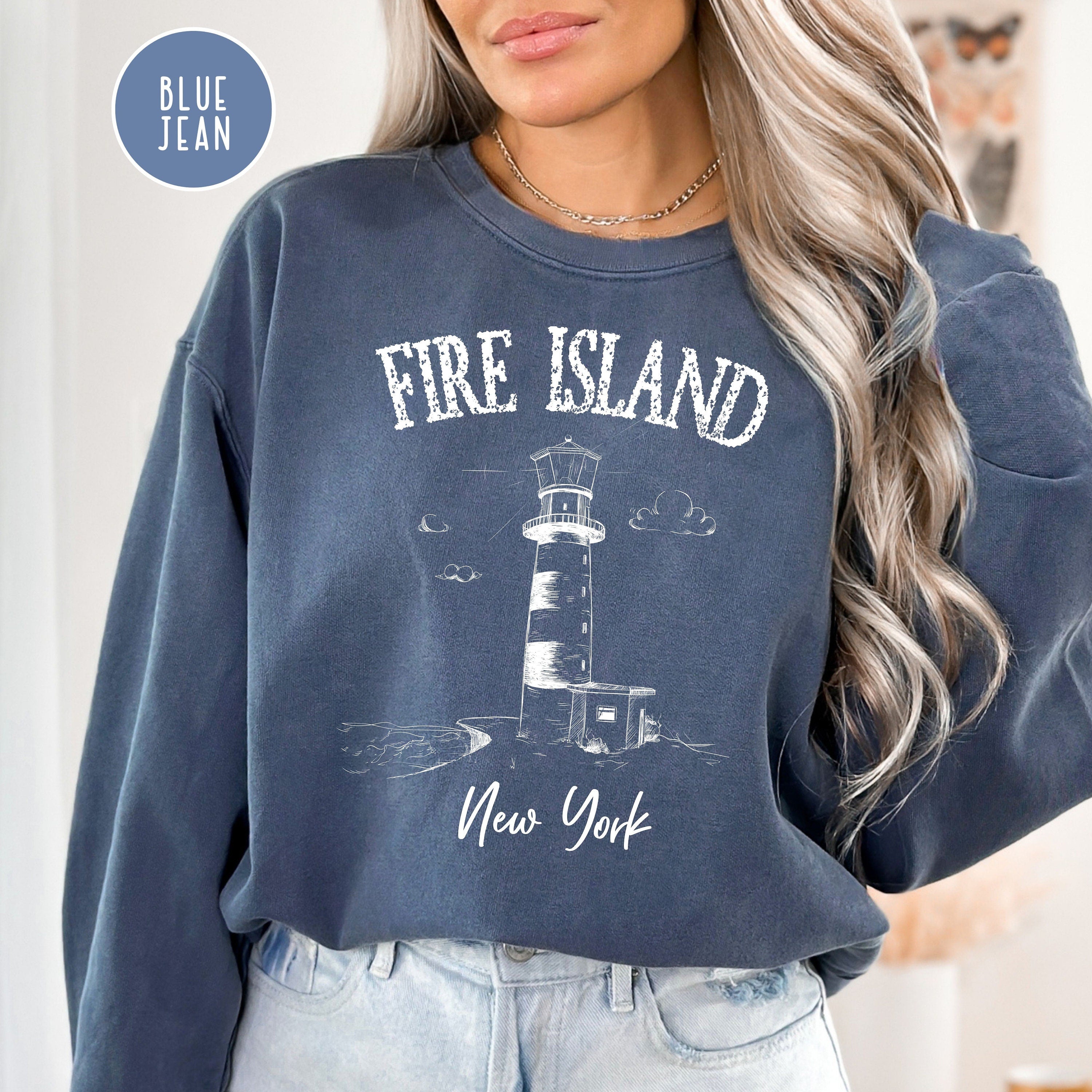 Fire Island New York Comfort Colors® Sweatshirt