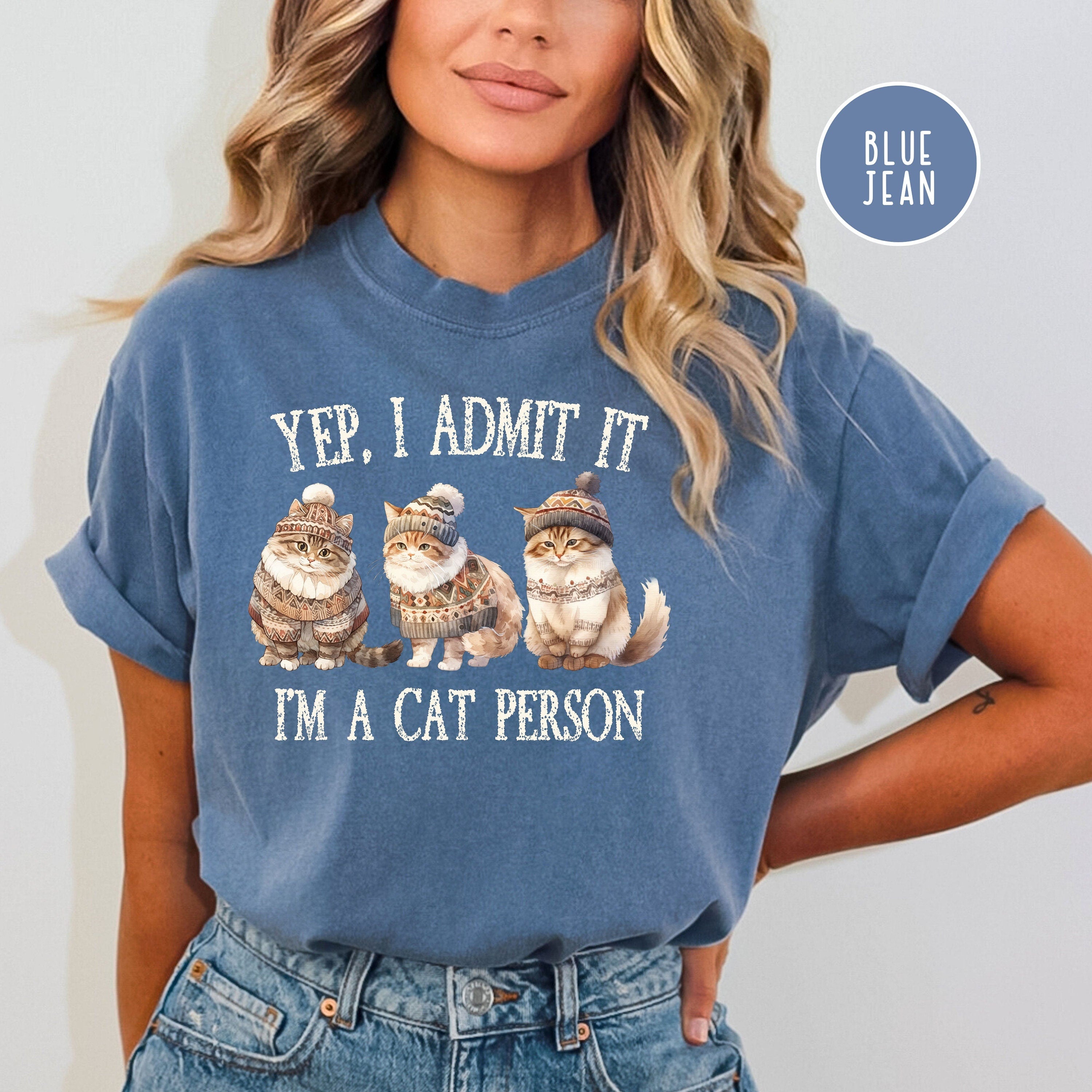 Funny Cat Person Comfort Colors® Tee