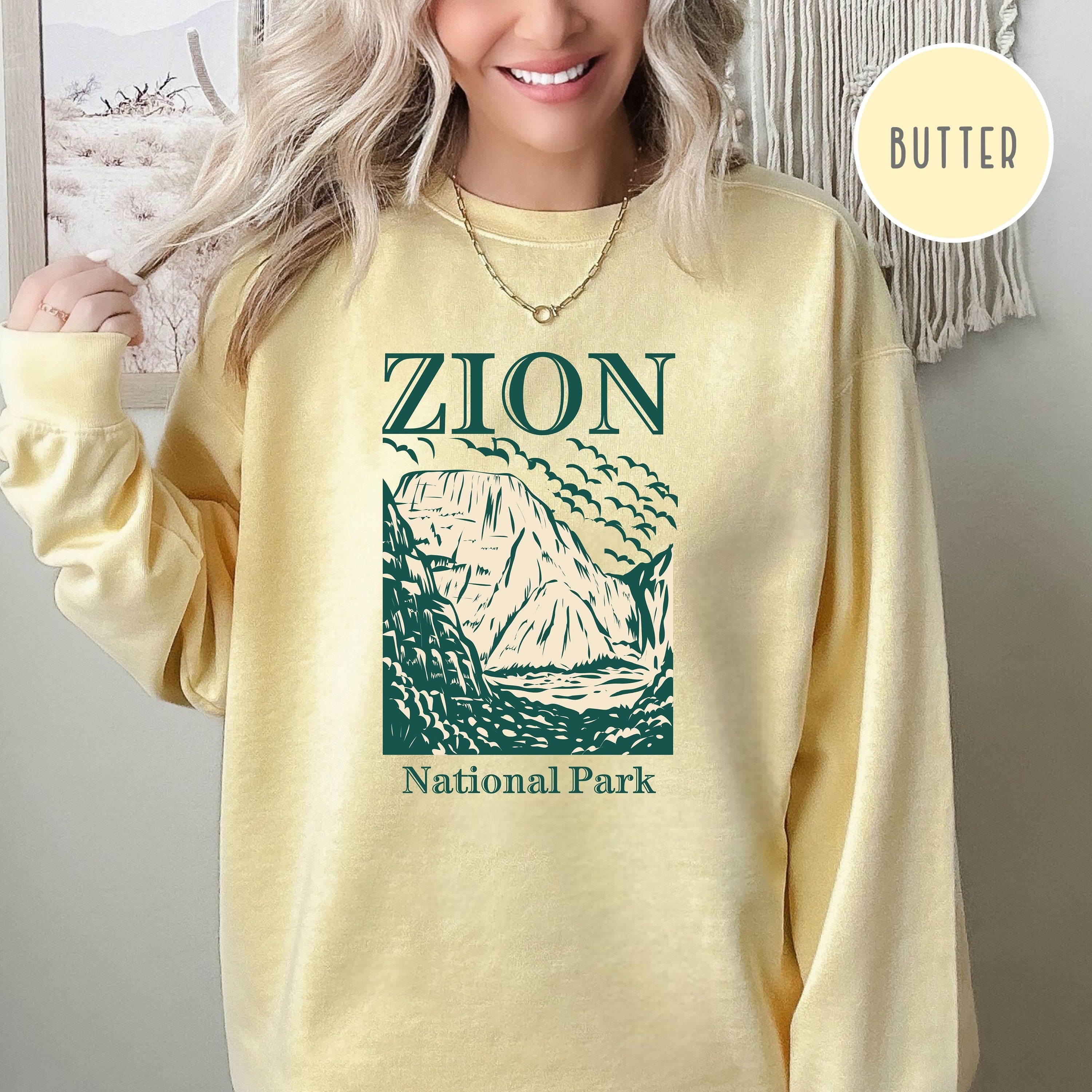 Zion National Park Utah Comfort Colors® Sweatshirt