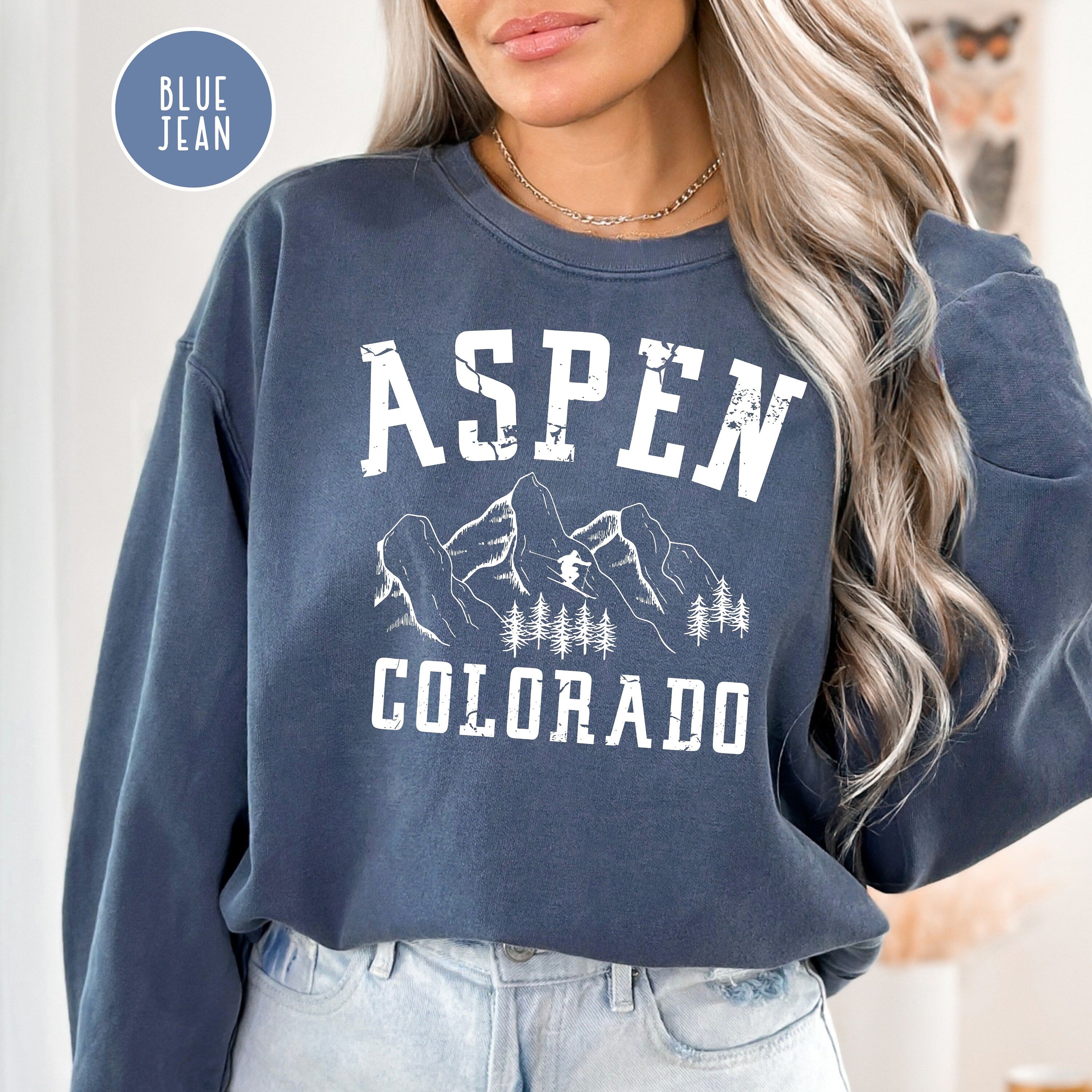 Aspen Colorado Comfort Colors® Sweatshirt