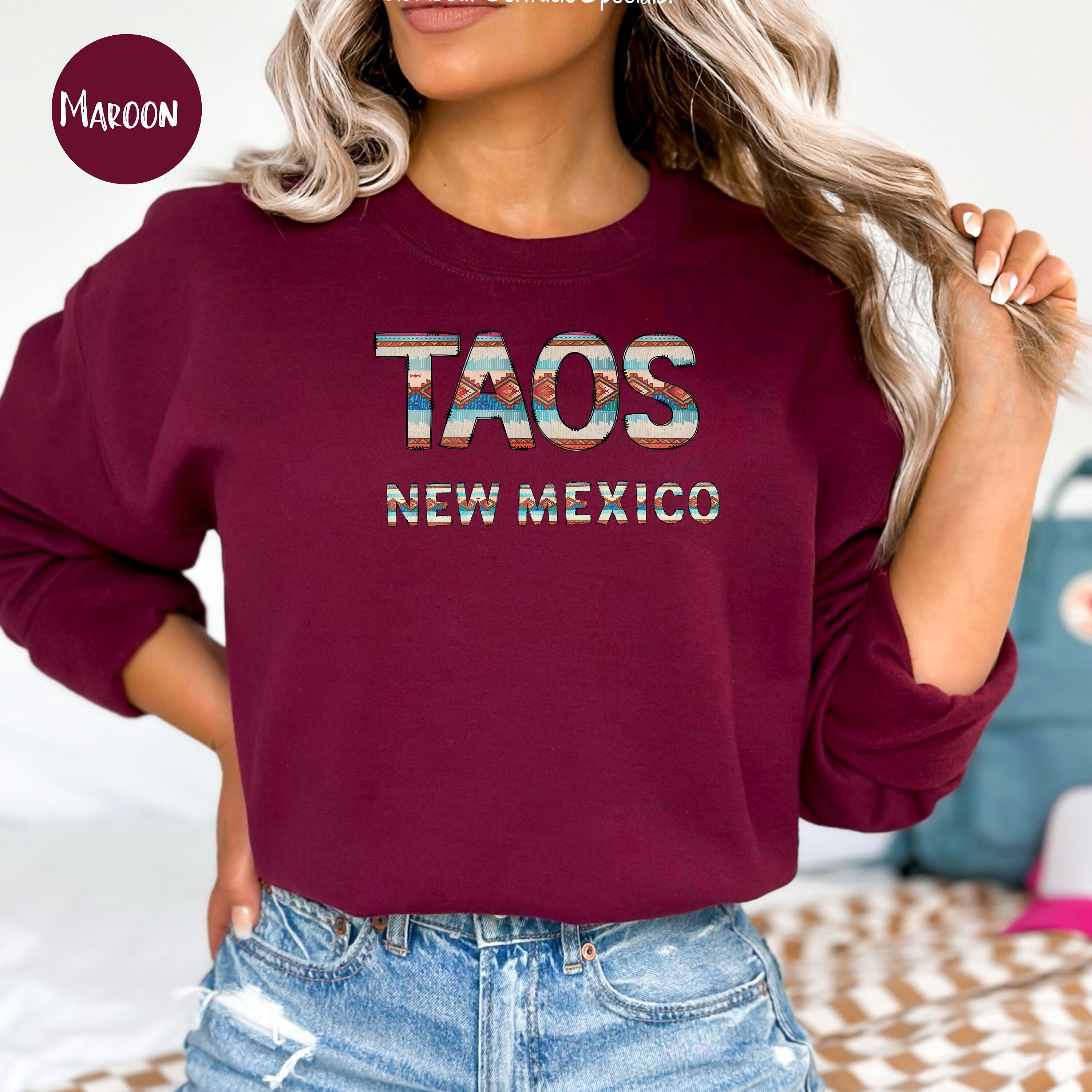 Taos New Mexico Sweatshirt