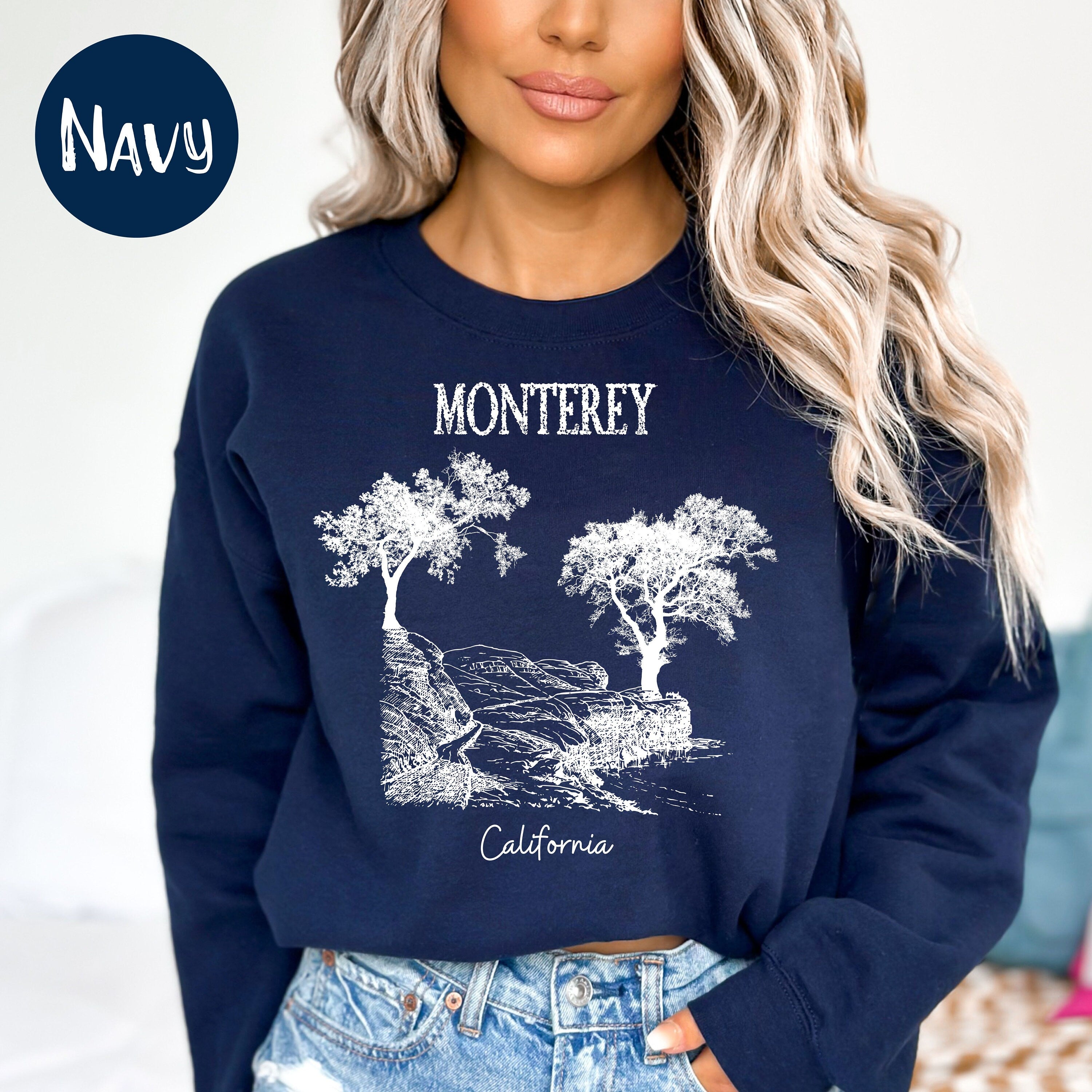 Monterey California Grunge Style Sweatshirt