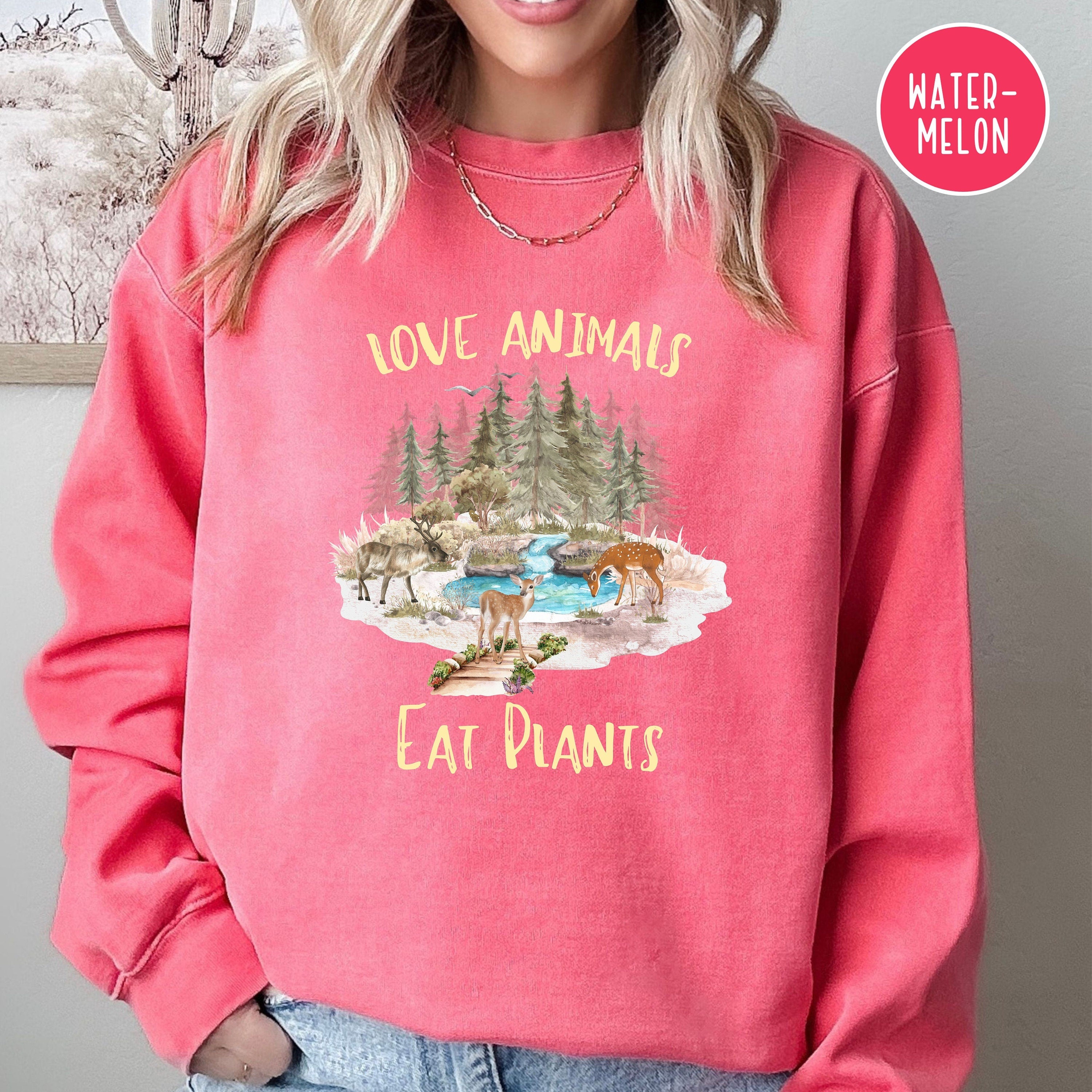 Love Animals Eat Plants Comfort Colors® Sweatshirt