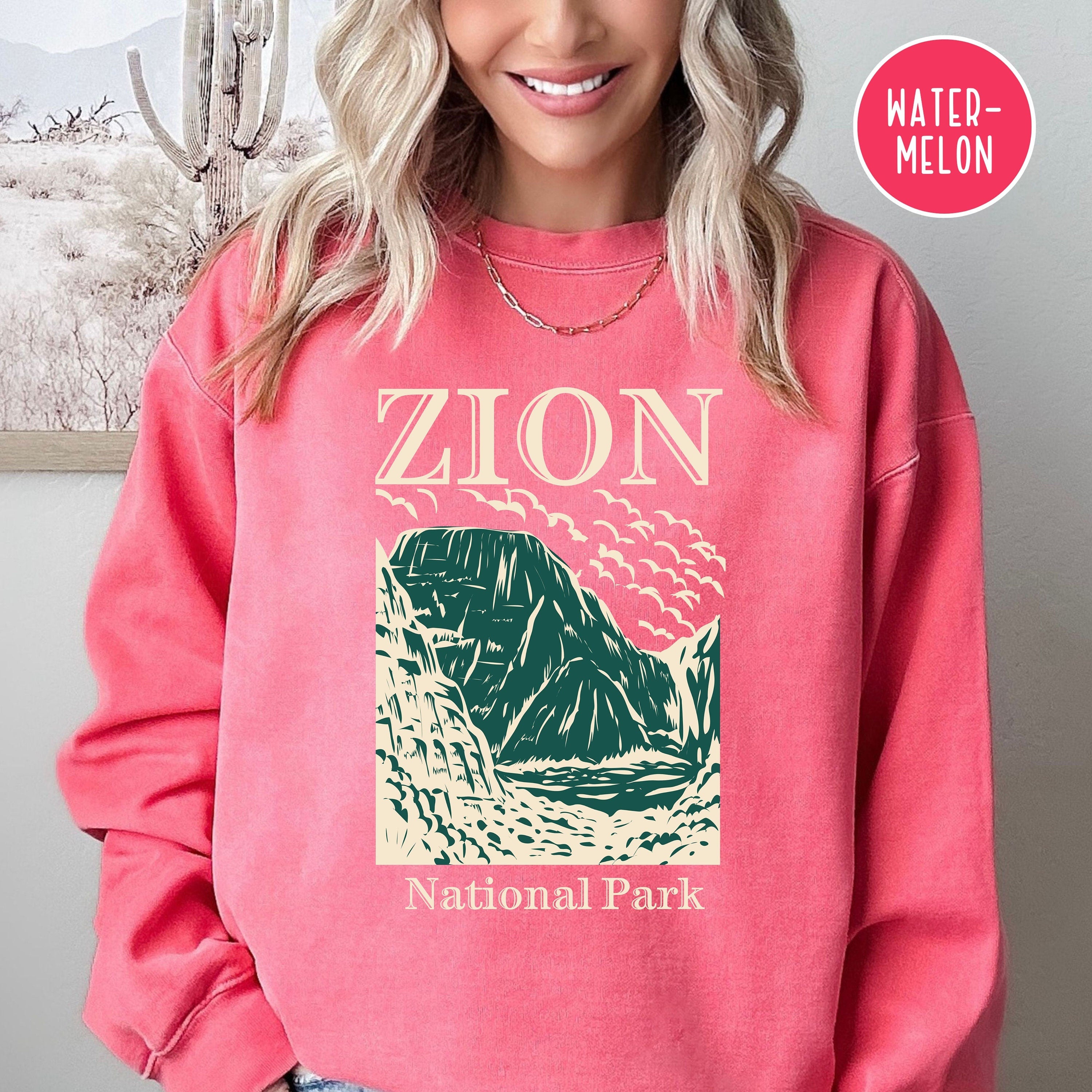 Zion National Park Utah Comfort Colors® Sweatshirt