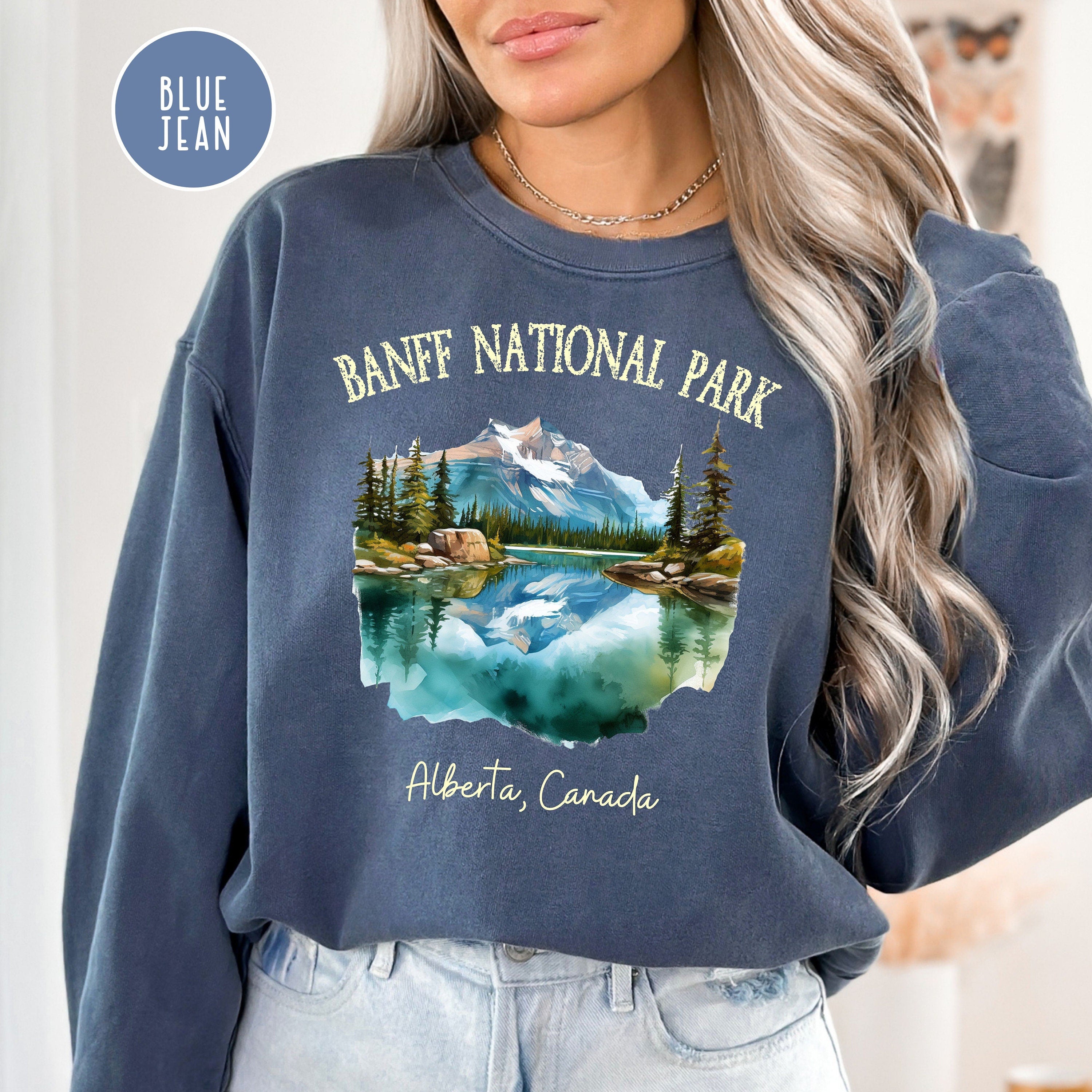 Banff National Park British Columbia Canada Comfort Colors® Sweatshirt