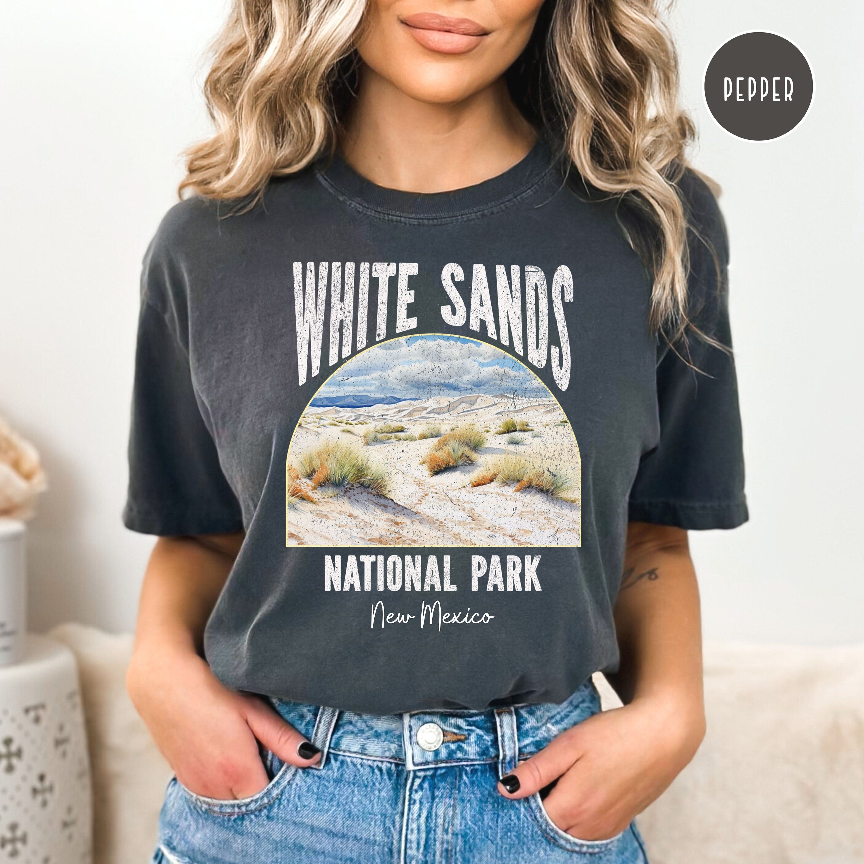 White Sands National Park New Mexico Comfort Colors® Tee