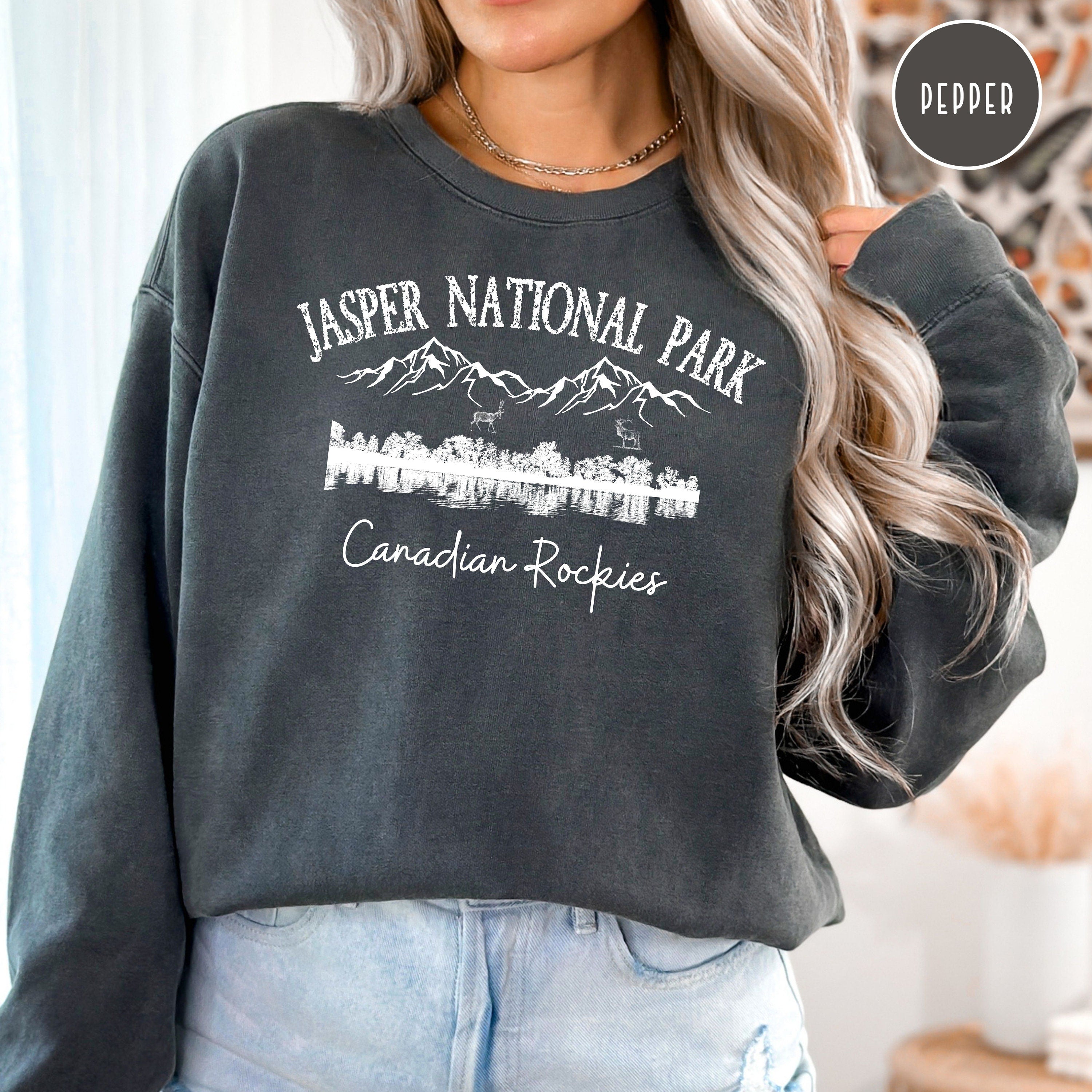 Jasper National Park Canadian Rockies Comfort Colors® Sweatshirt