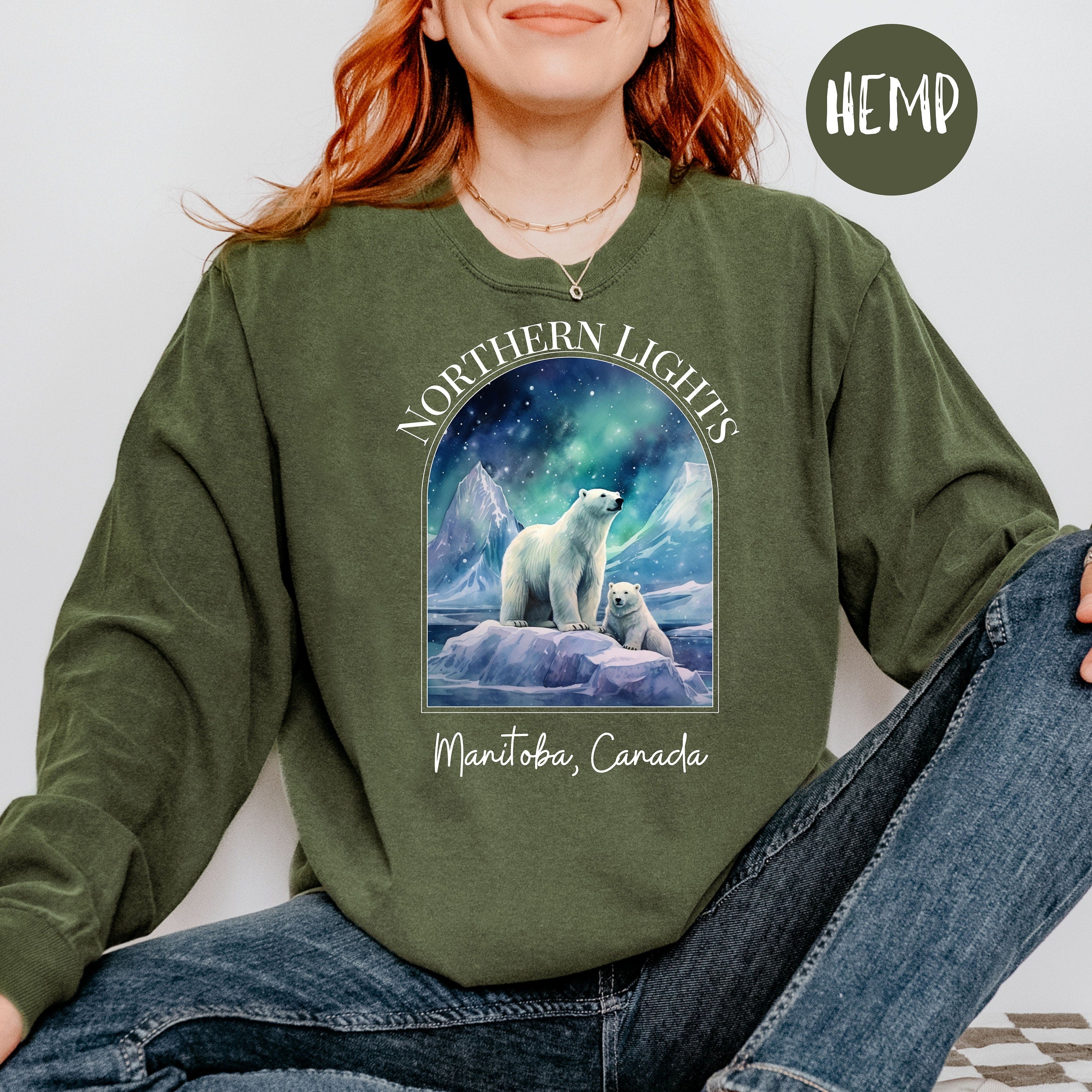 Northern Lights Comfort Colors® Long Sleeve Tee