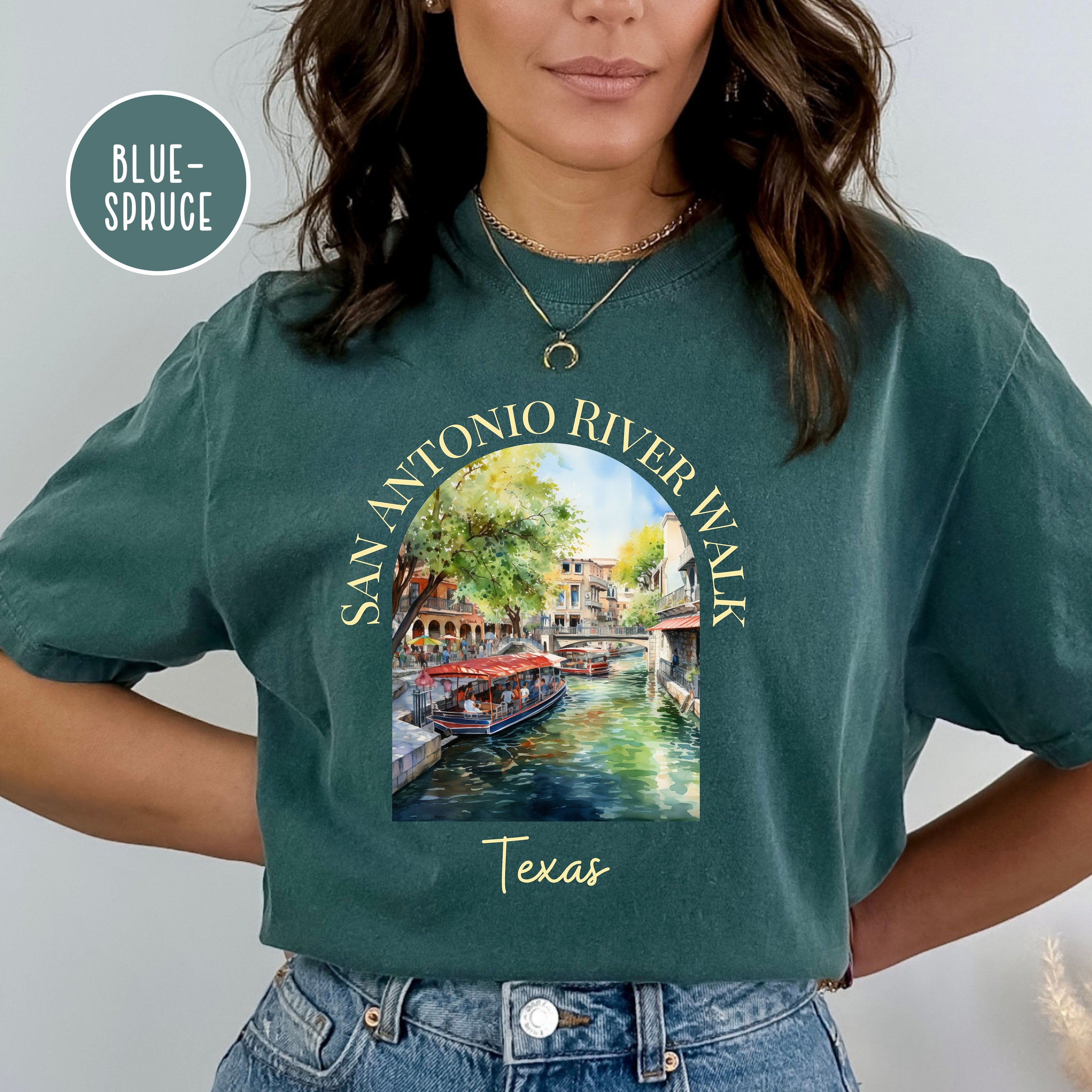 San Antonio Texas River Walk Comfort Colors® Tee