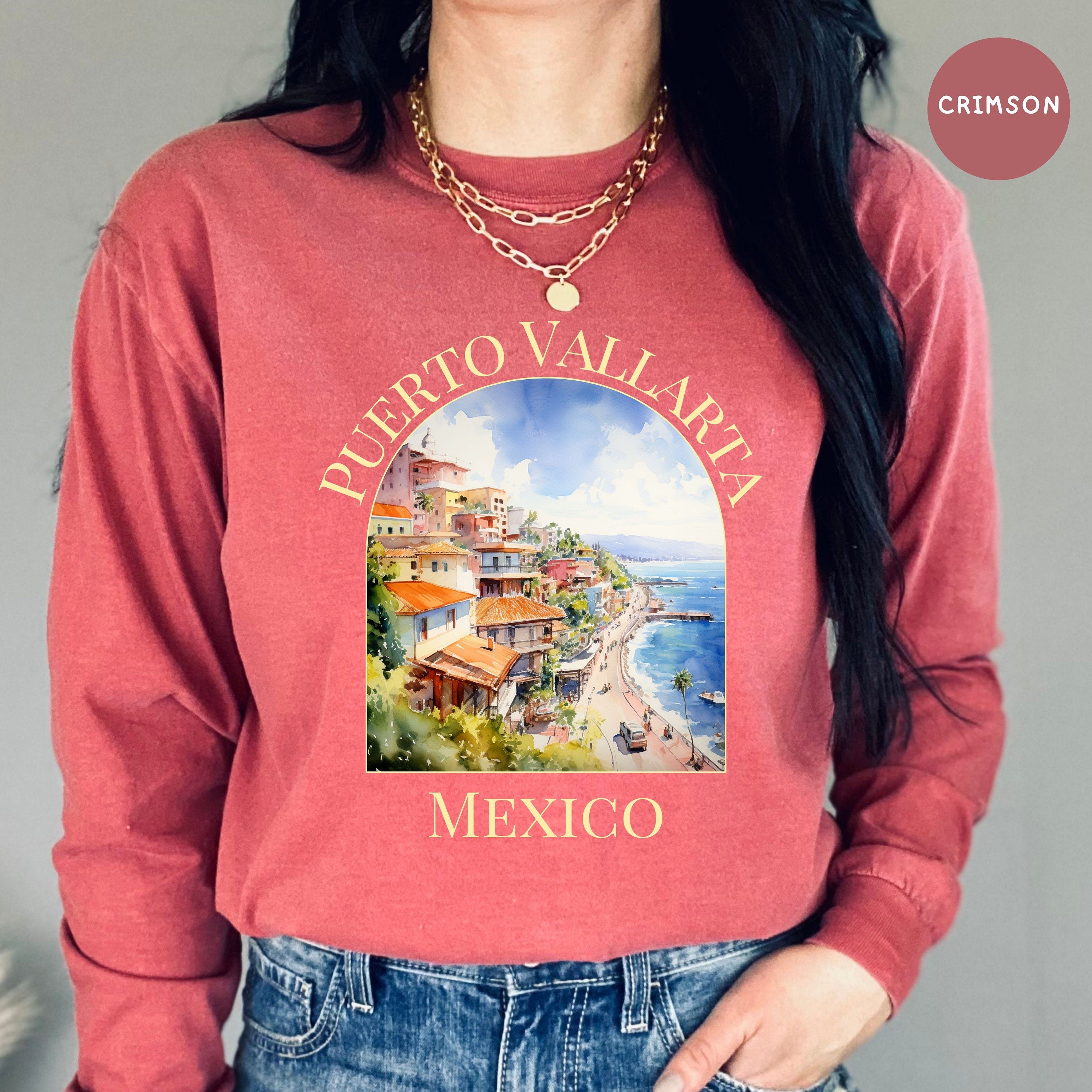 Puerto Vallarta Comfort Colors® Long Sleeve Tee