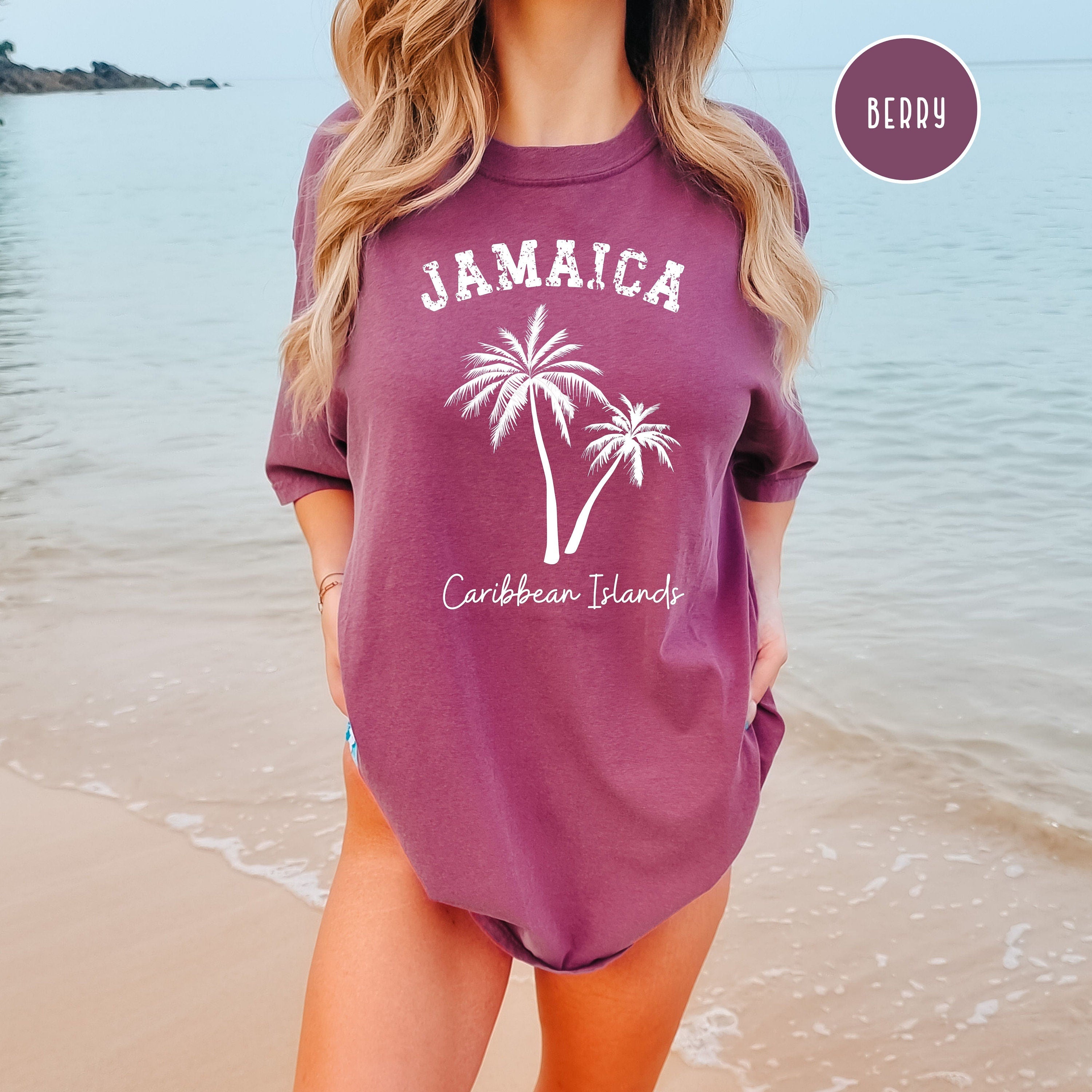 Jamaica Caribbean Island Comfort Colors® Tee