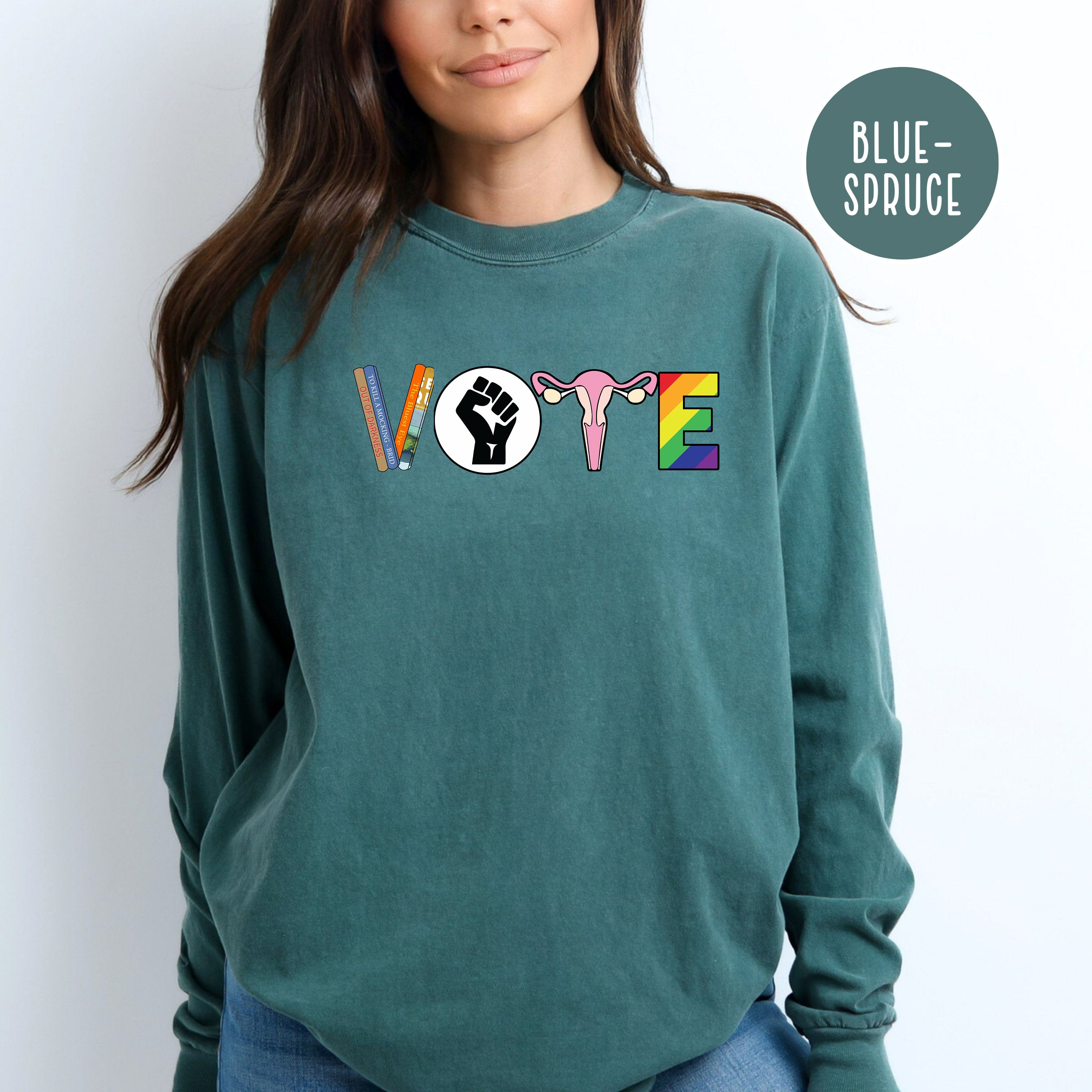 Vote Comfort Colors® Long Sleeve Tee