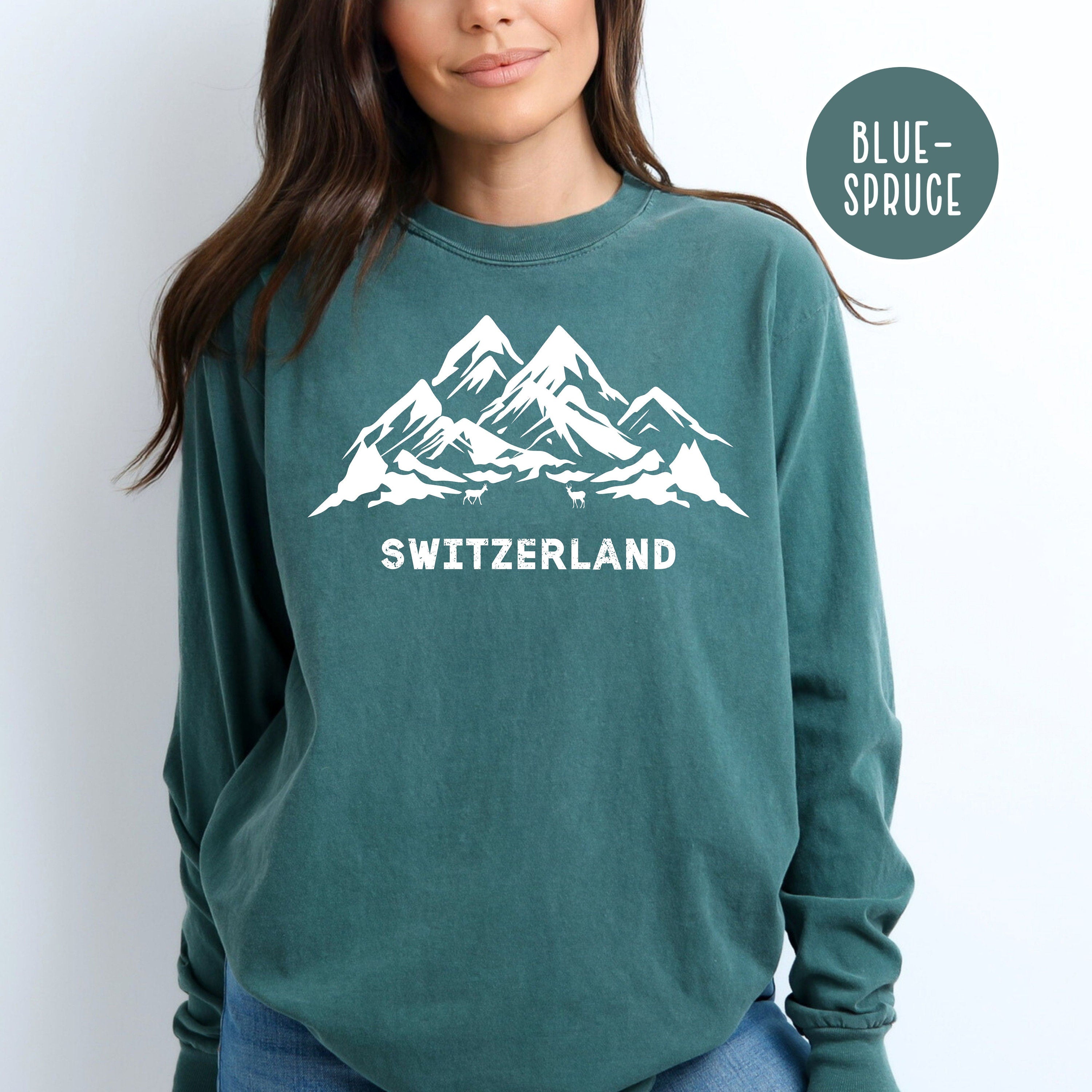 Switzerland Comfort Colors® Long Sleeve Tee