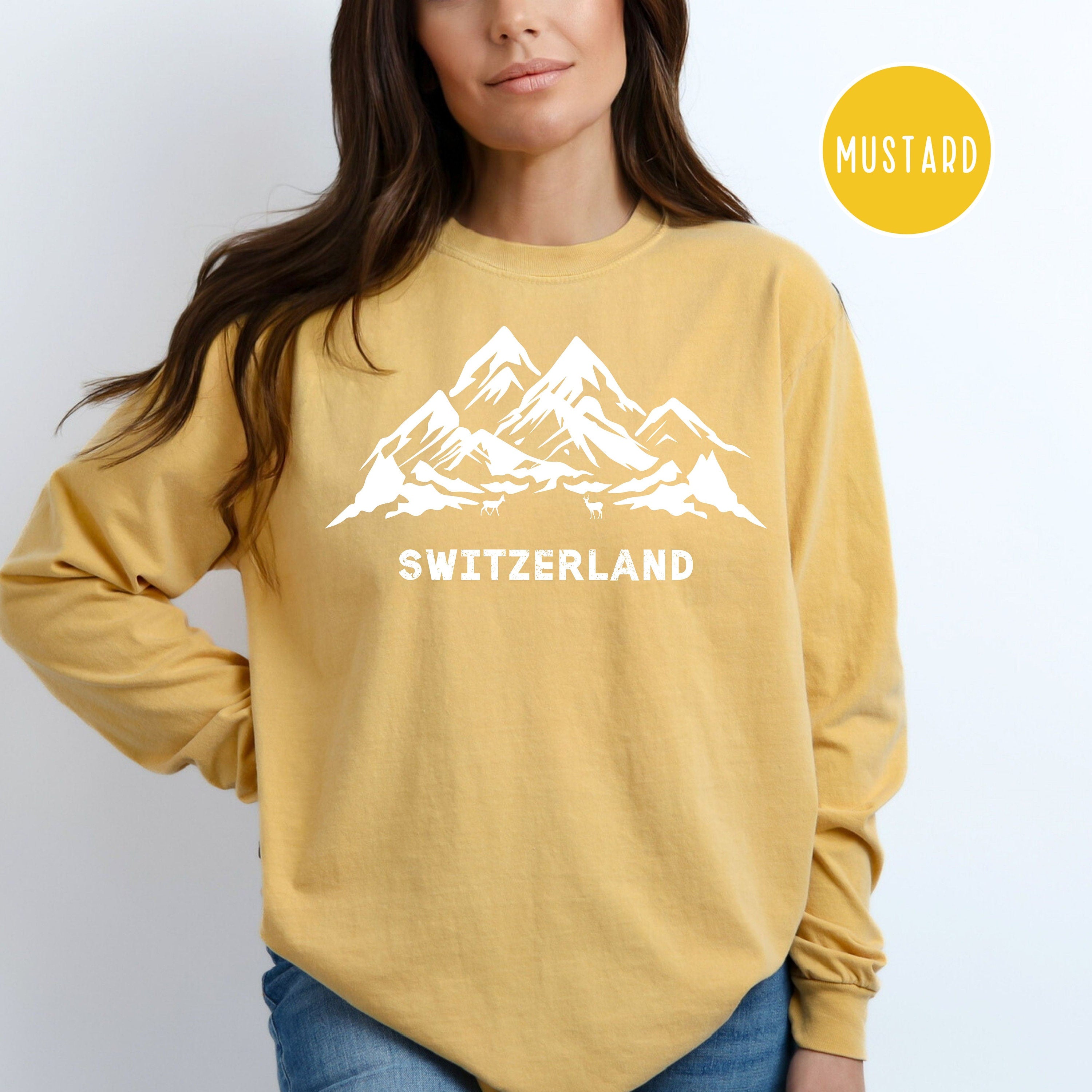 Switzerland Comfort Colors® Long Sleeve Tee